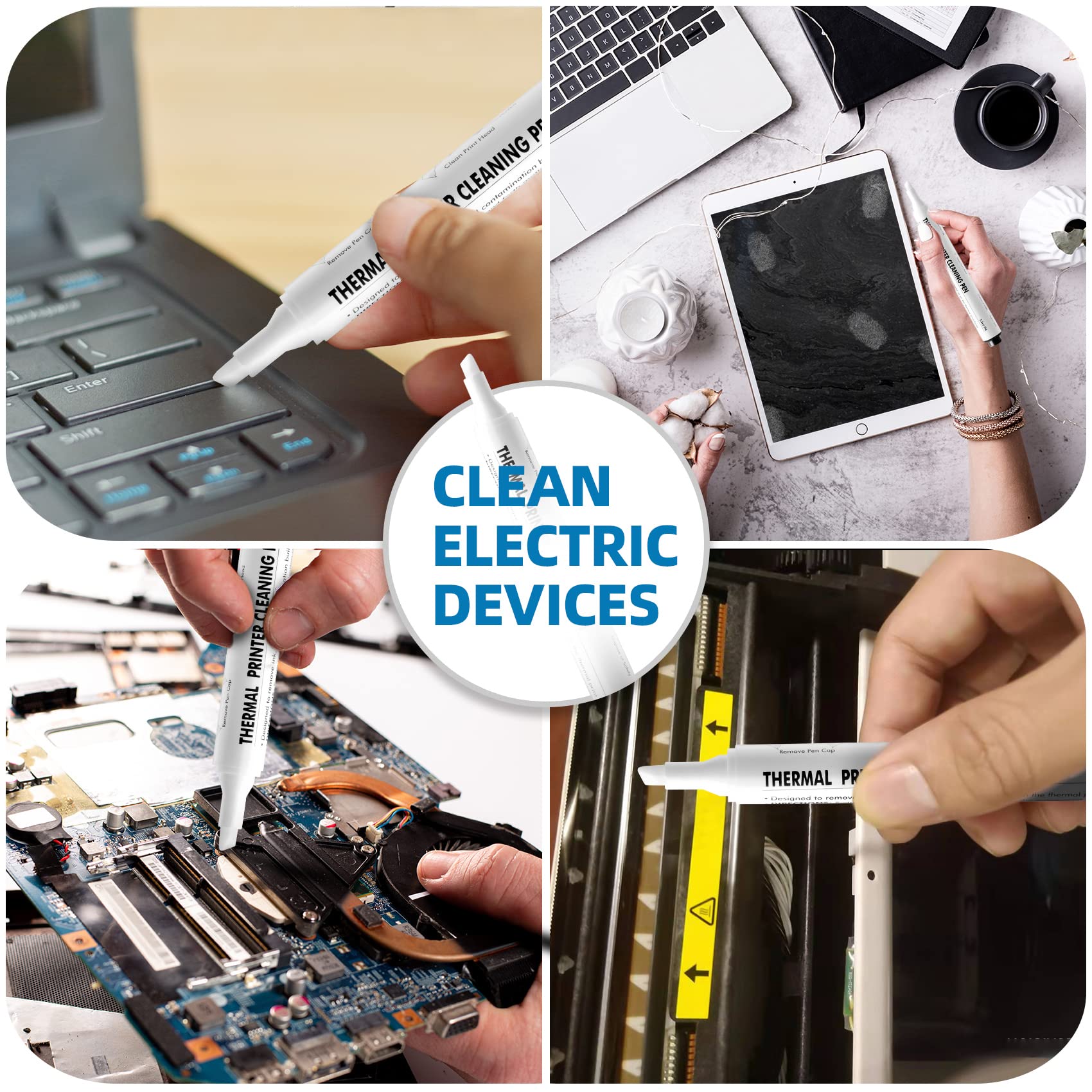 Thermal Printer Cleaning Pen   Thermal Pen Cleaner Printhead Cleaning Pen Cleaning Kit, Thermal Printer Cleaning Pen For Thermal