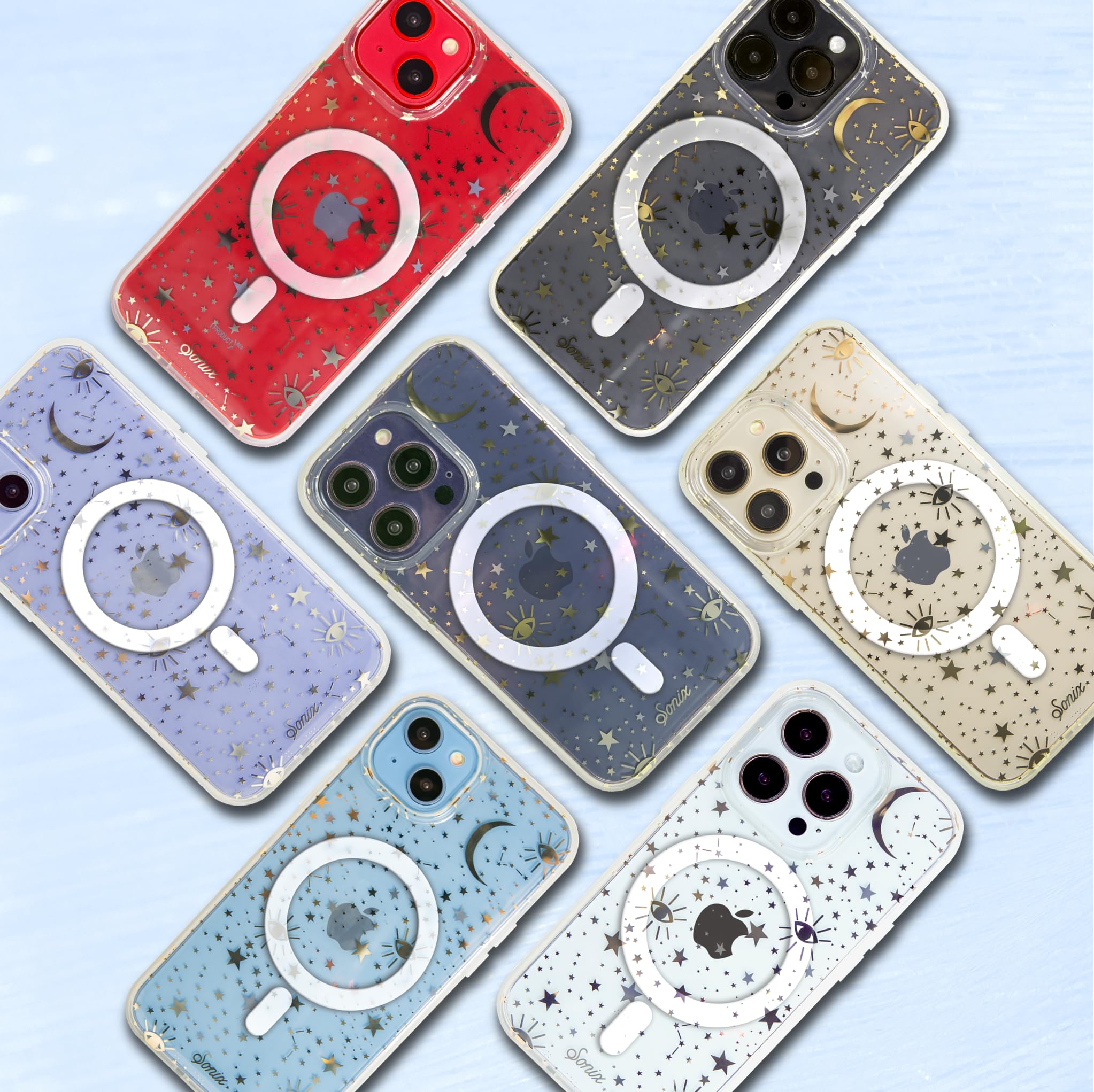 Sonix Case For Iphone 15,14, 13 | Compatible With Magsafe | 10Ft Drop Tested | Cosmic Stars