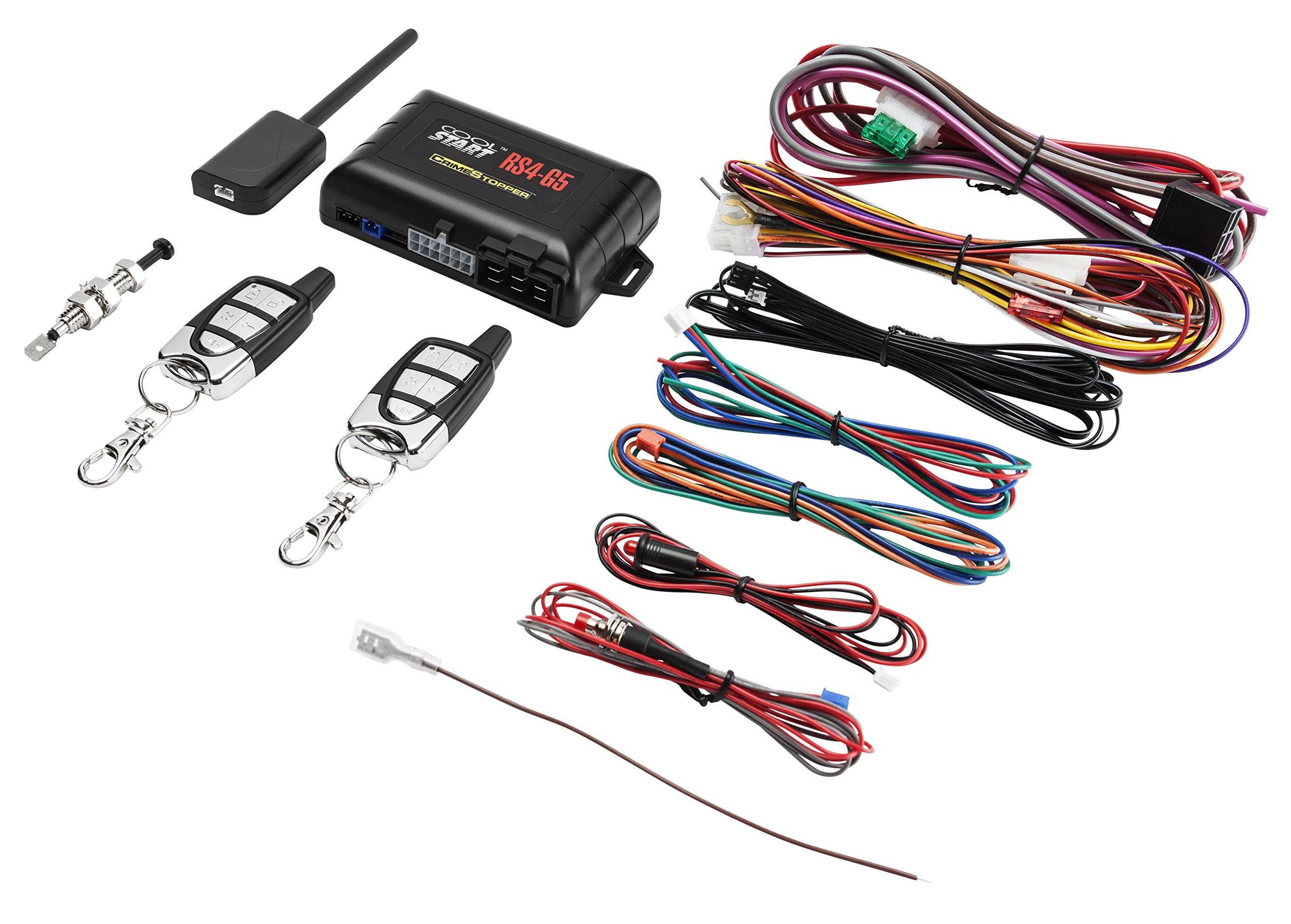 Crimestopper Rs4 G5 1 Way Remote Start And Keyless Entry System With Trunk Pop