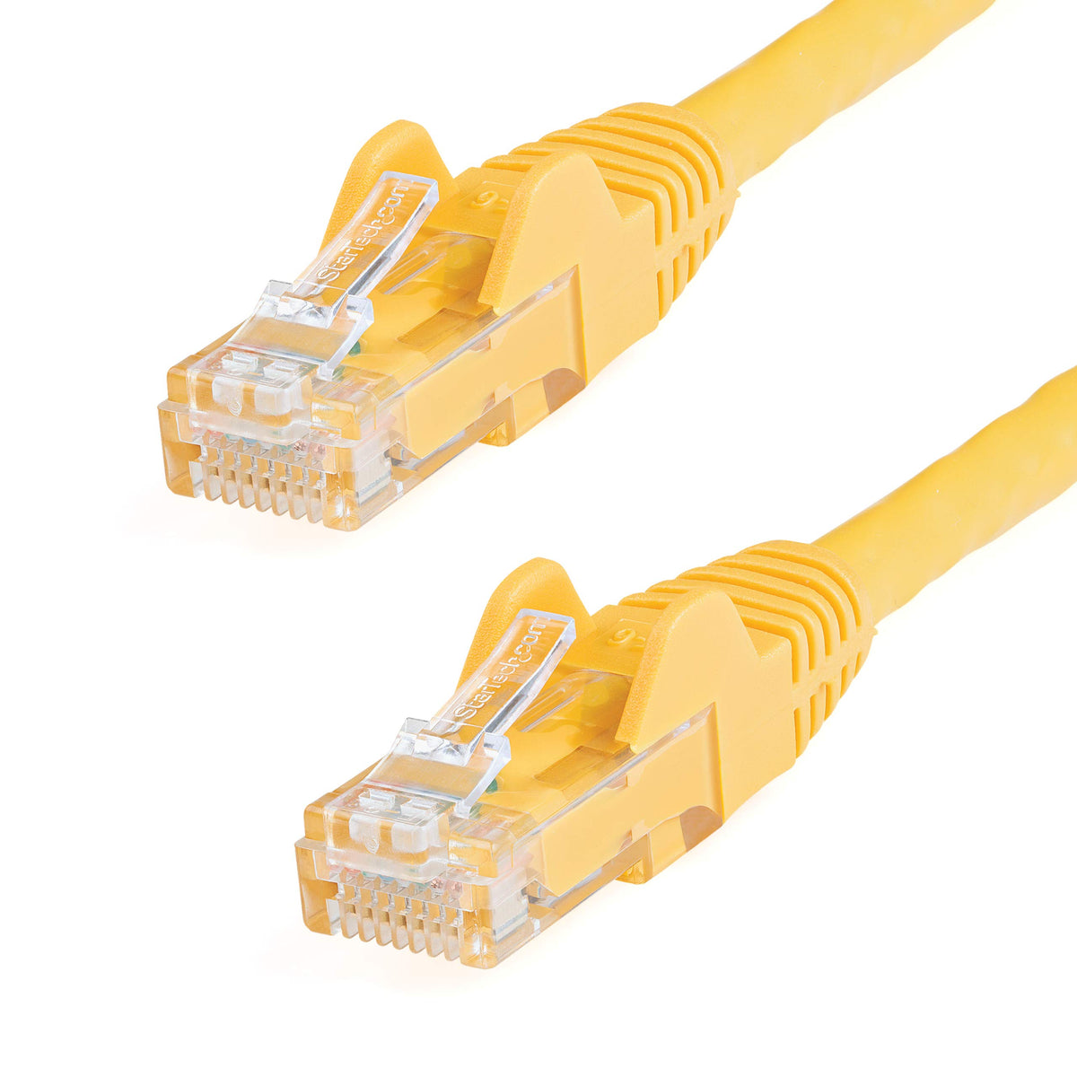 Startech.Com 150Ft Cat6 Ethernet Cable   Yellow Cat 6 Gigabit Ethernet Wire  650Mhz 100W Poe Rj45 Utp Network/Patch Cord Snagles