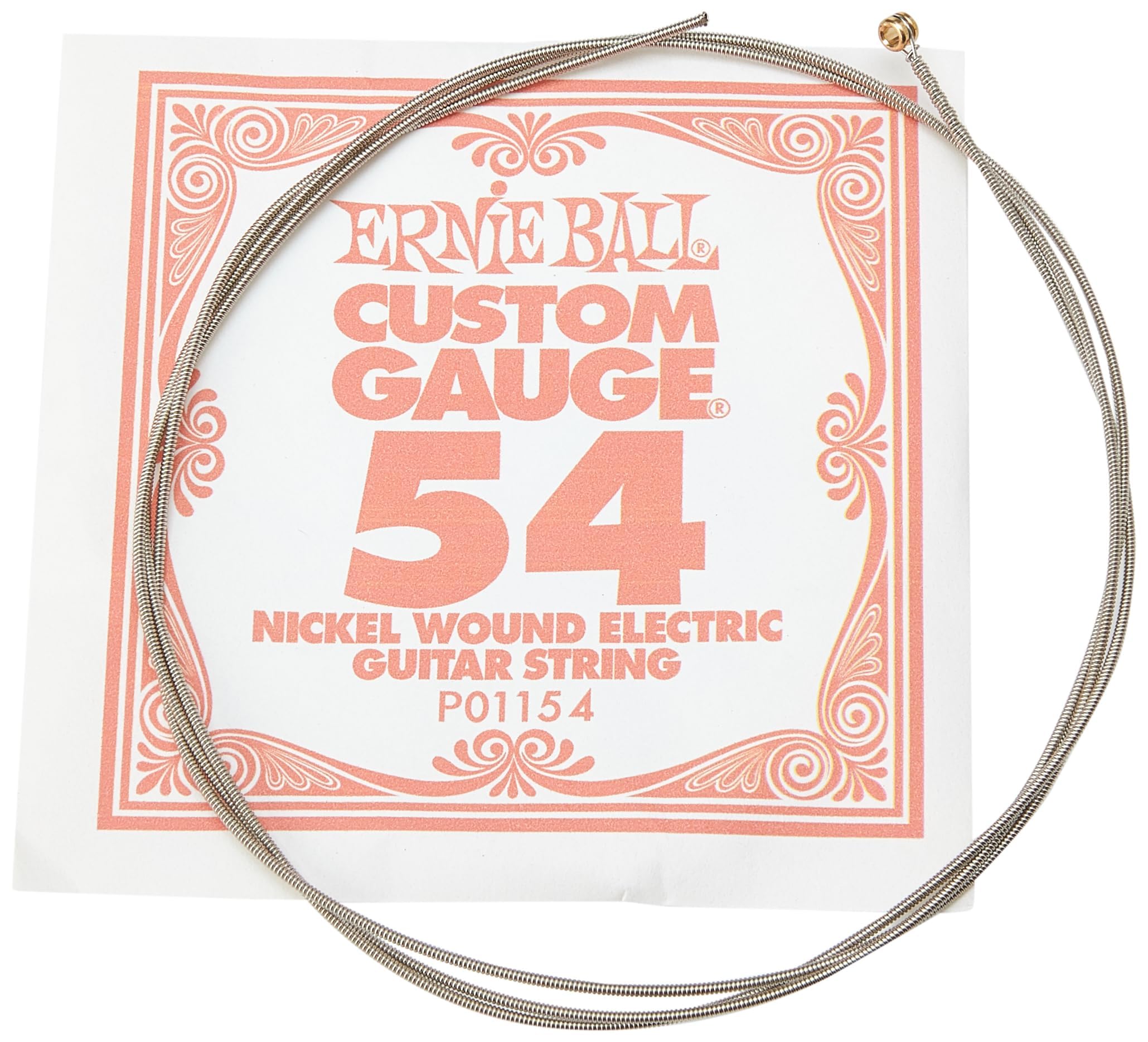 Ernie Ball Beefy Slinky Nickel Wound Electric Guitar Strings, 11-54 Gauge (P02627)