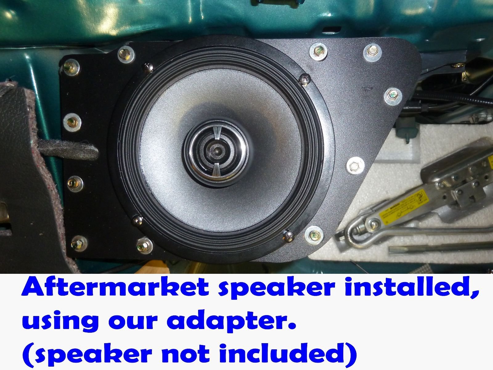 6 1/2  6.5  Rear Speaker Adapters - Sak044_55-1 Pair