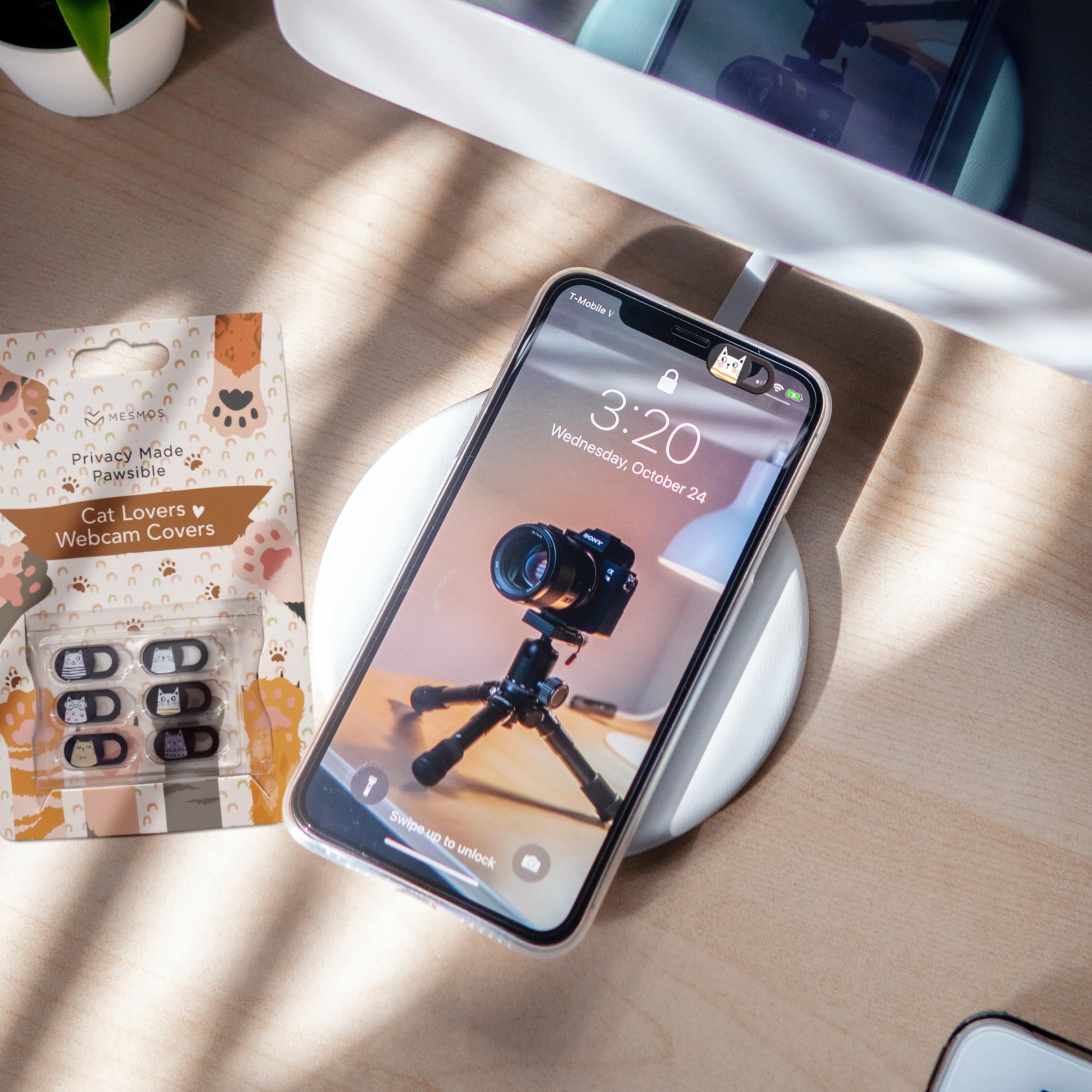 Mesmos Webcam Cover Slide, Cat Lovers Gifts For Women, Cat Gifts For Cat Lovers, Cat Lover Gifts, Cat Things, Cat Mom Gifts For