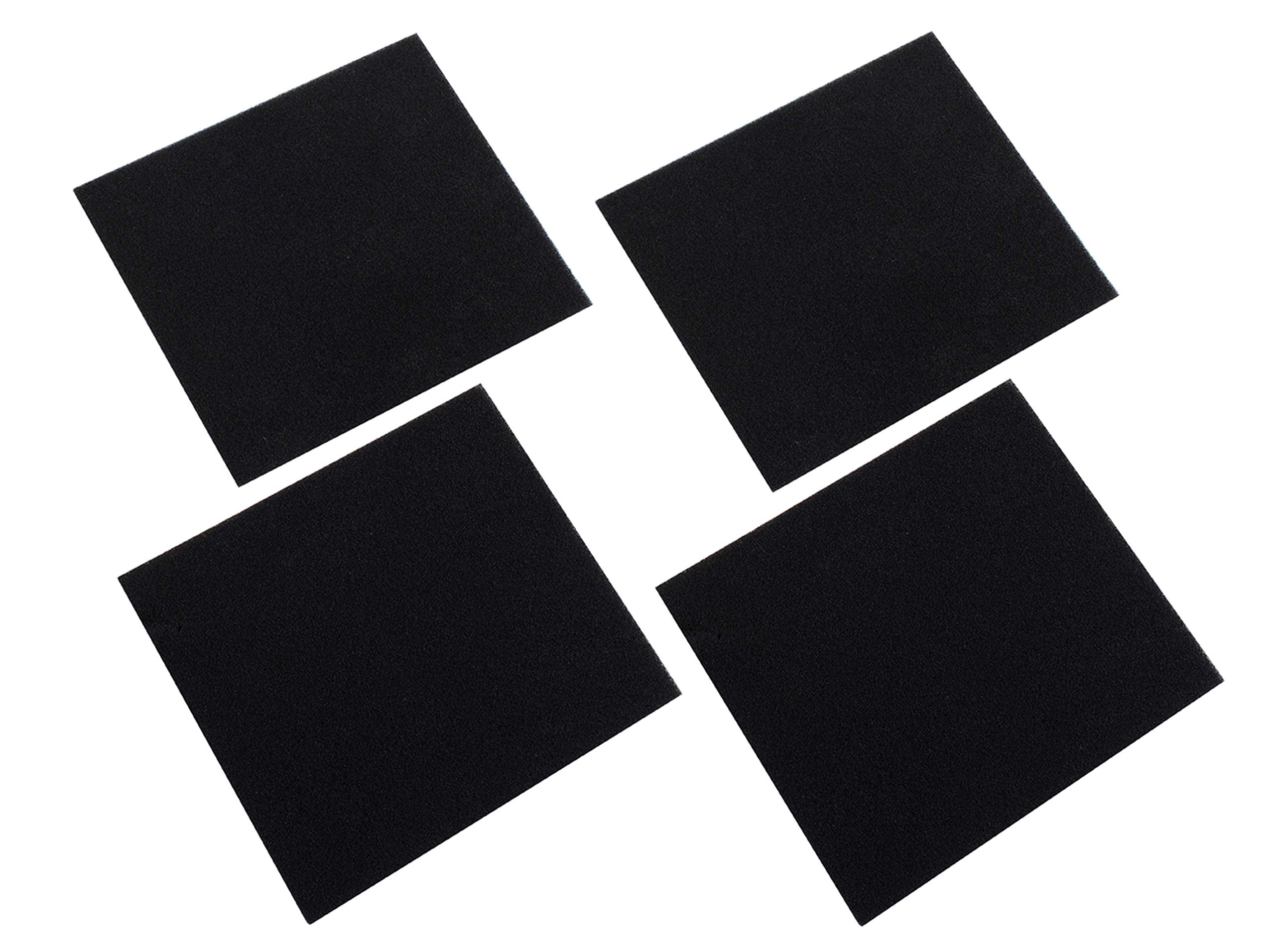 Flintar Md1 0023 4 Pack Activated Carbon Replacement Filters, Compatible With Vornado Air Cleaner Purifier Model Ac300, Ac350, A