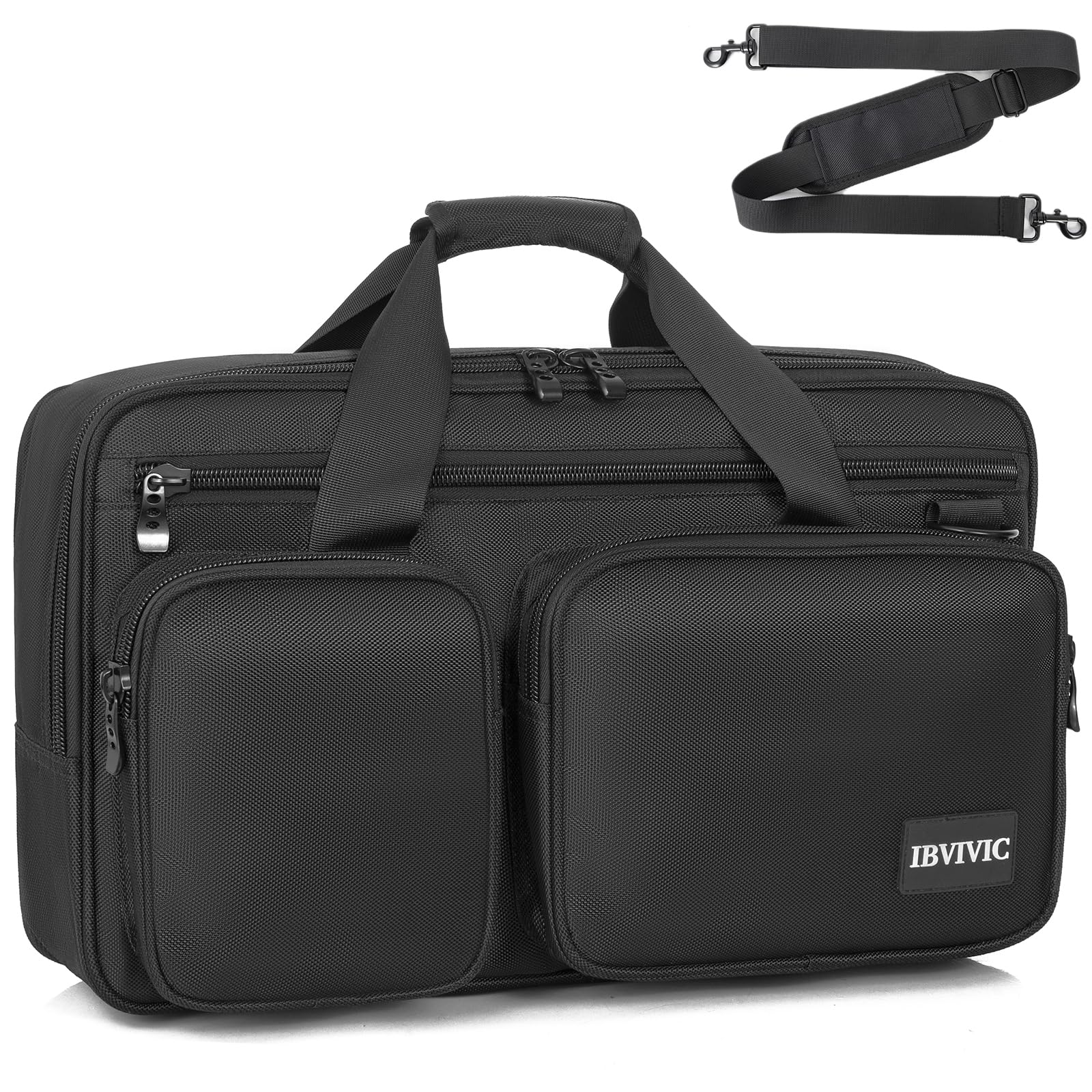 IBVIVIC DJ Controller Case Bag fits for DDJ-FLX4,DDJ SB3, DDJ SB2,DDJ 400, DDJ RB Padded DJ Travel Carrying Bag