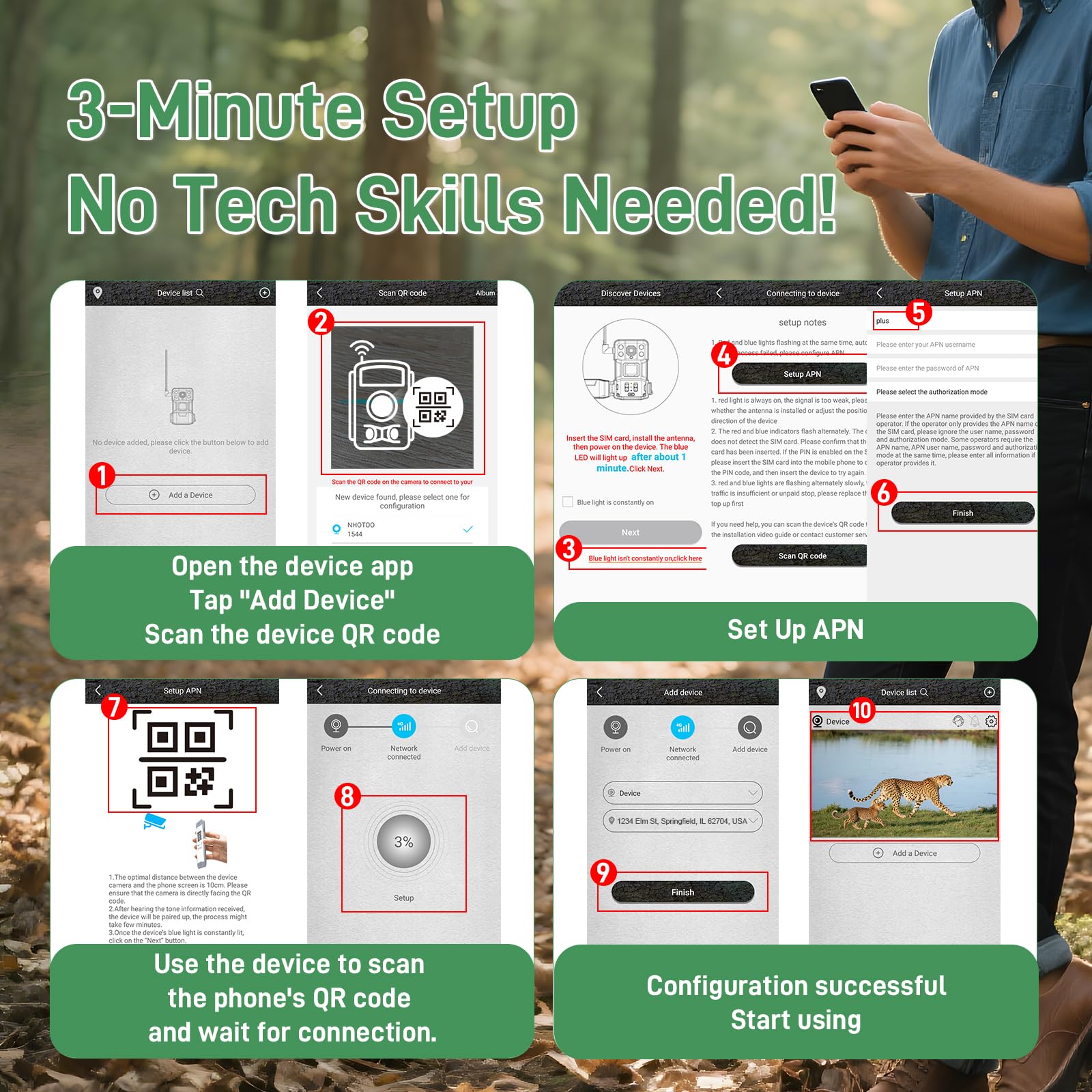 2Pcs Lte Iot Data Sim Card 50Gb 2 Years For Trail Camera & Security Camera,Prepaid Sim For Wildlife Camera, 3-In-1 Sim Kit With