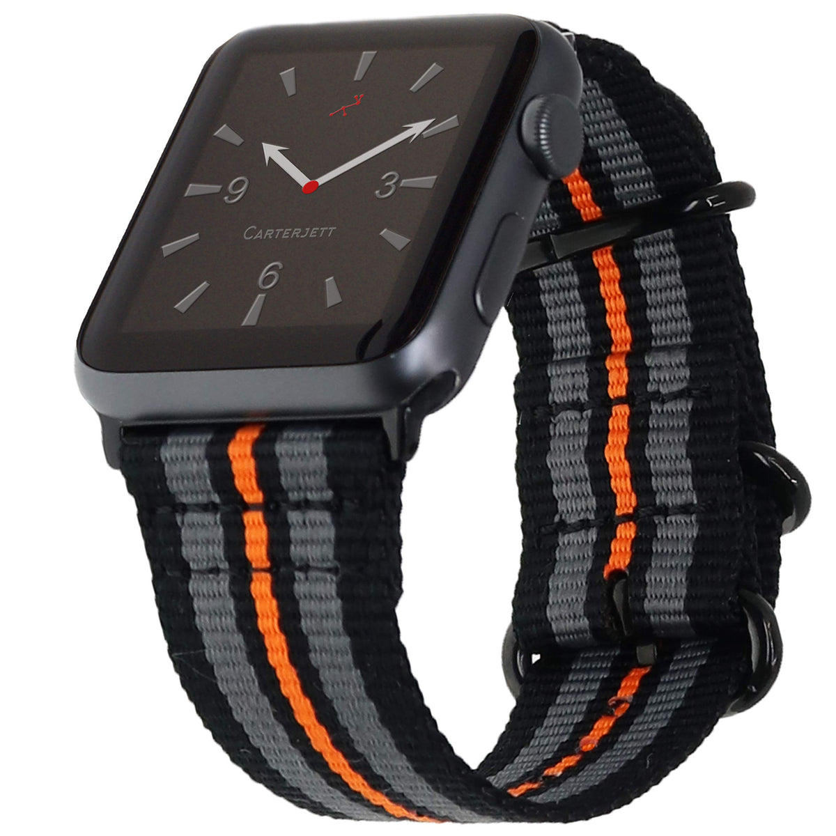Carterjett Compatible With Apple Watch Band 45Mm 44Mm 42Mm Men Women Nylon Iwatch Bands Replacement Wrist Strap Rugged Military