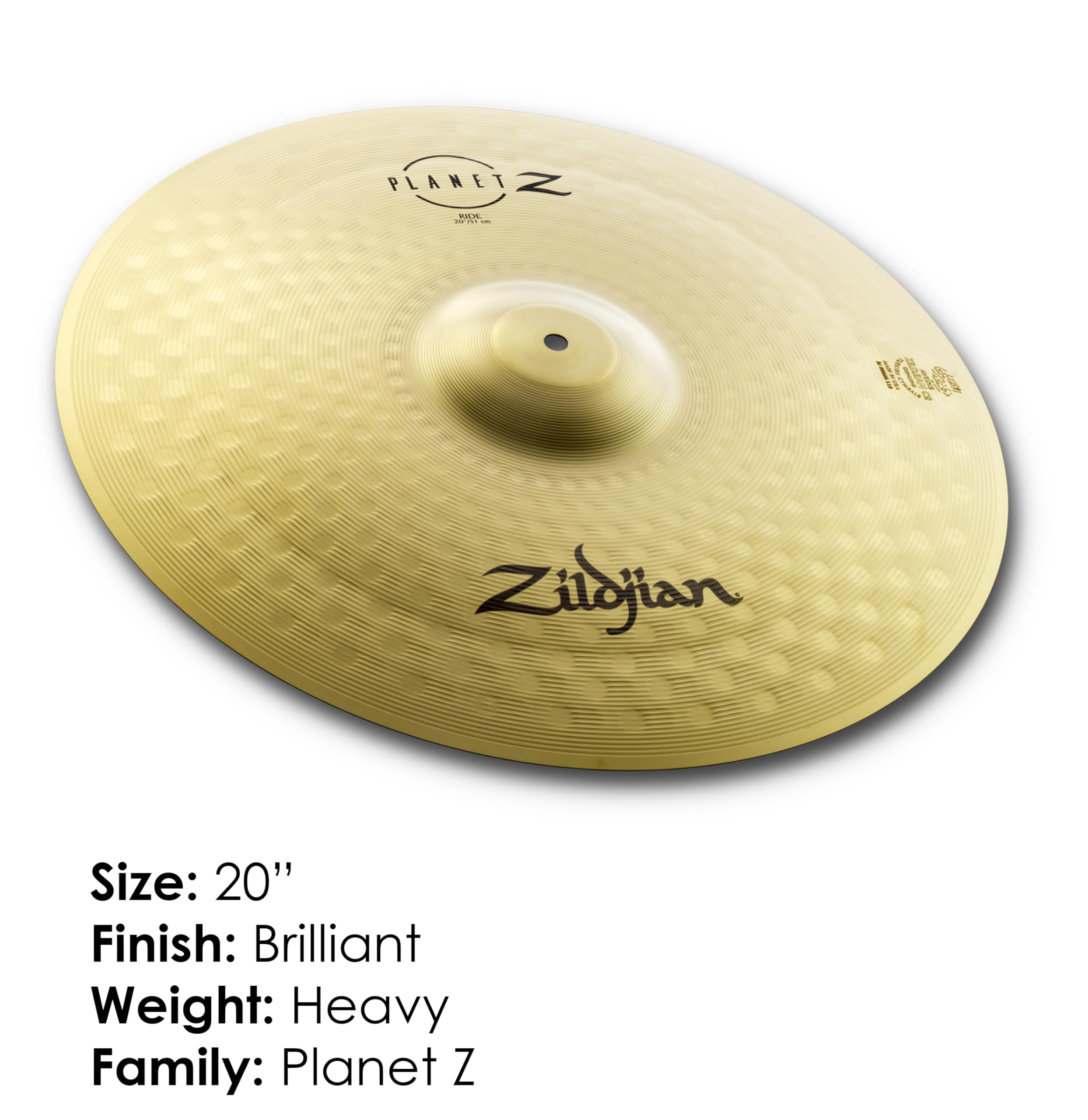 Zildjian Planet Z Ride Cymbal (Zp20R)