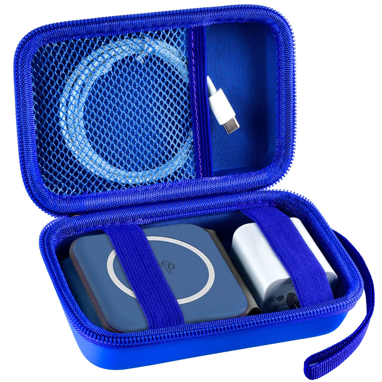 Travel Case for UCOMX for Nano/for Iseyyox/for LISEN/for RTOPS 3 in 1 Wireless Charger, Foldable Magnetic Charging Station Stora