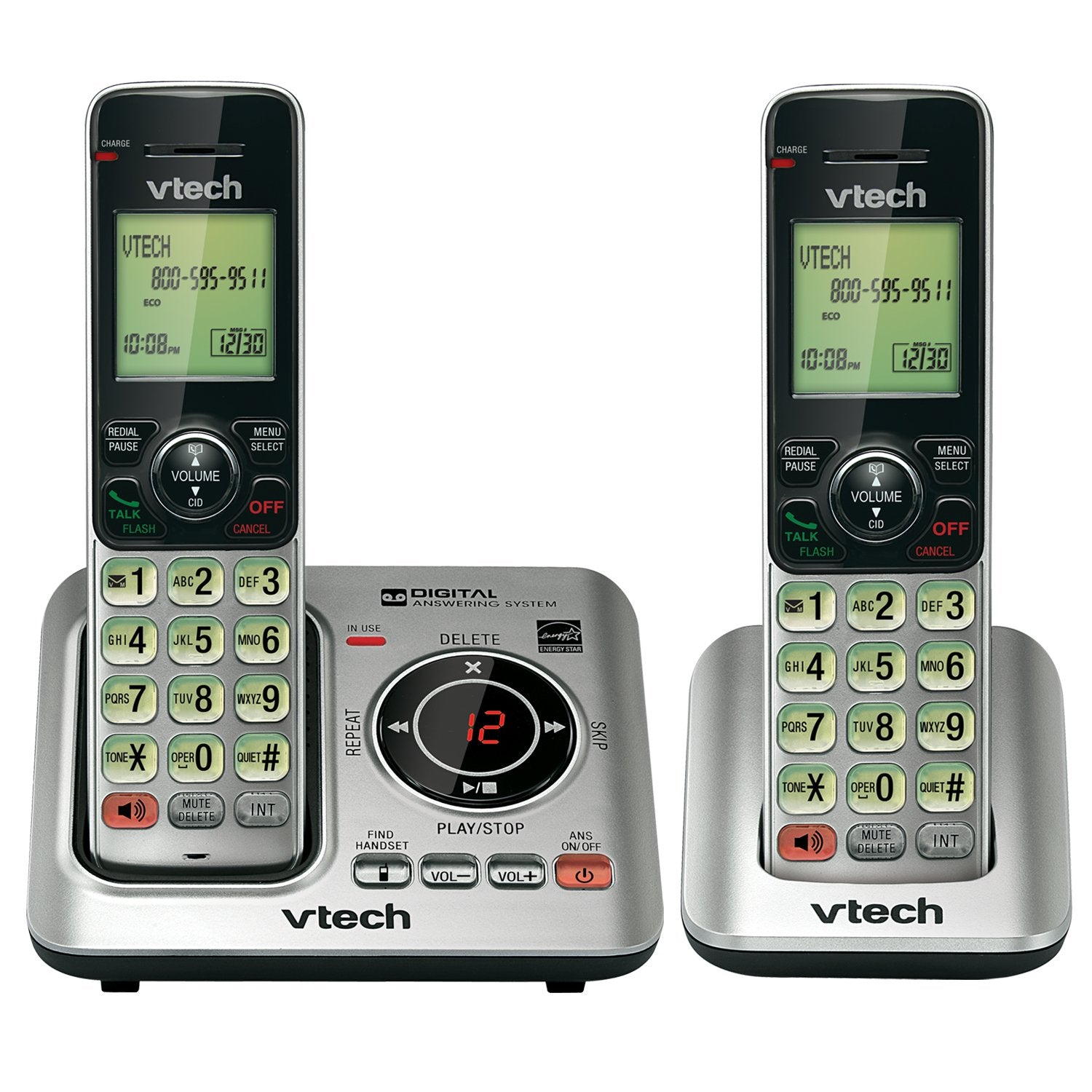 Vtech Cs66292 Dect 6.0 2 Handset Landline Telephone