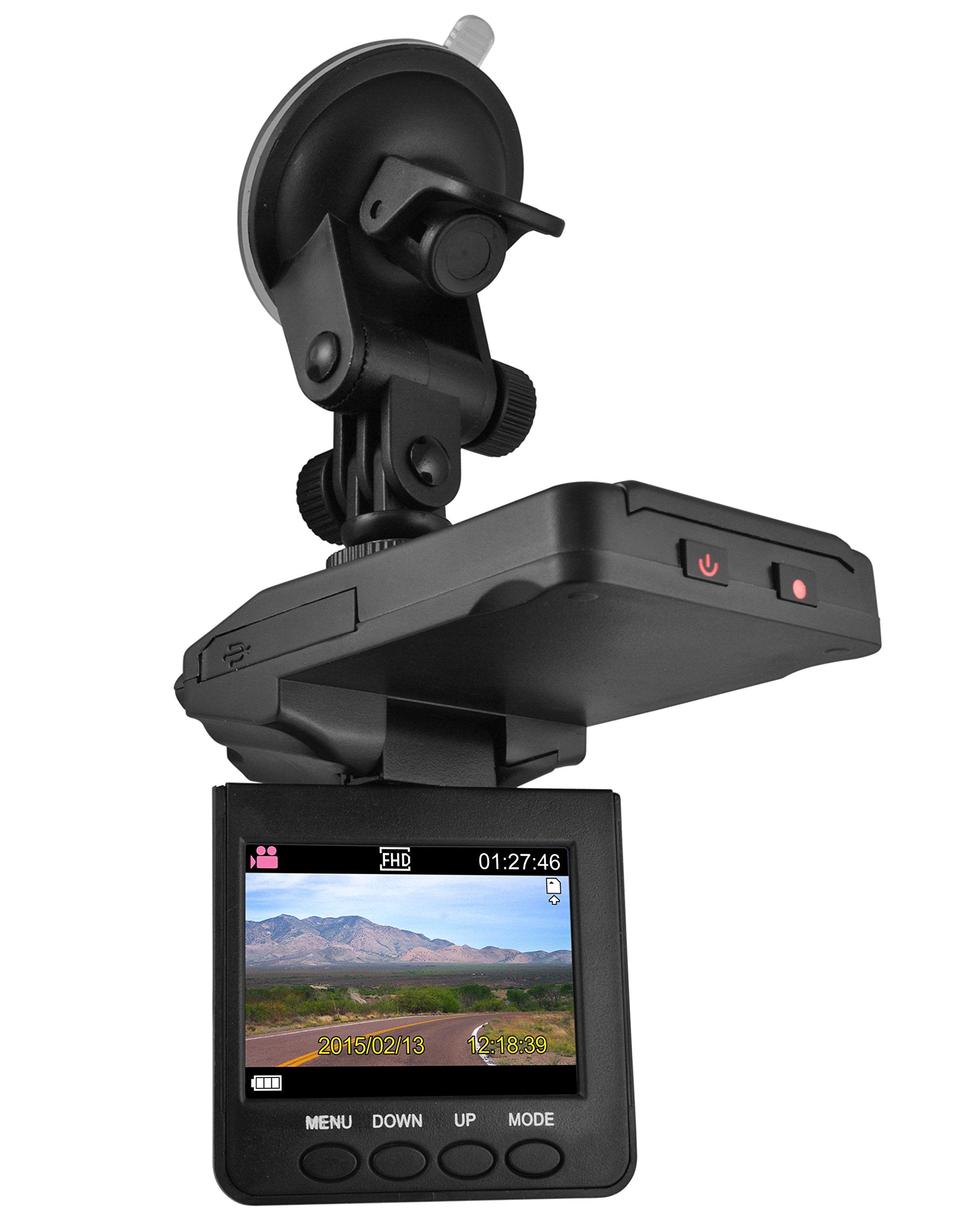 Dp Audio Video 2.5' Hd Dash Cam With Night Vision