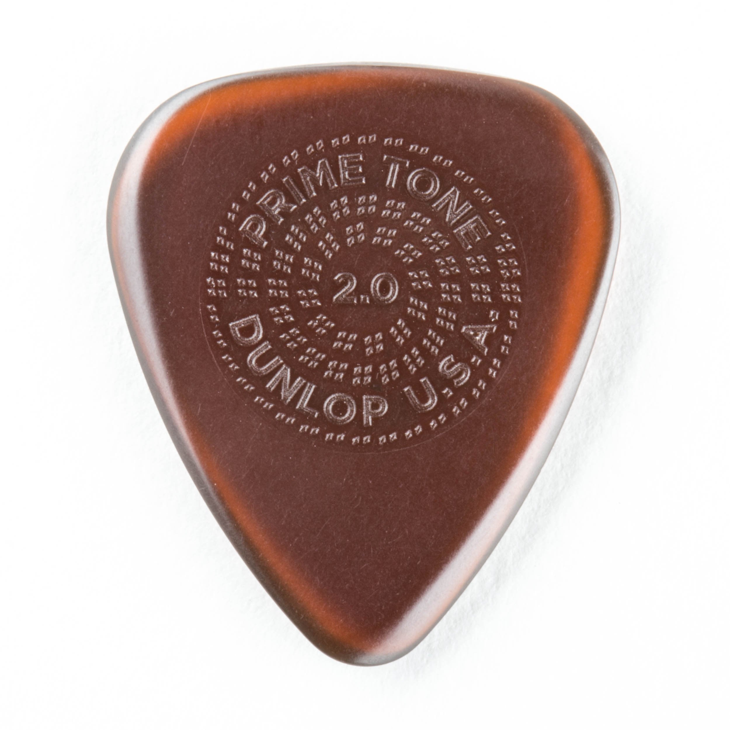 Jim Dunlop Primetone Standard 2.0Mm Sculpted Plectra With Grip   12 Pack (510R2.0)