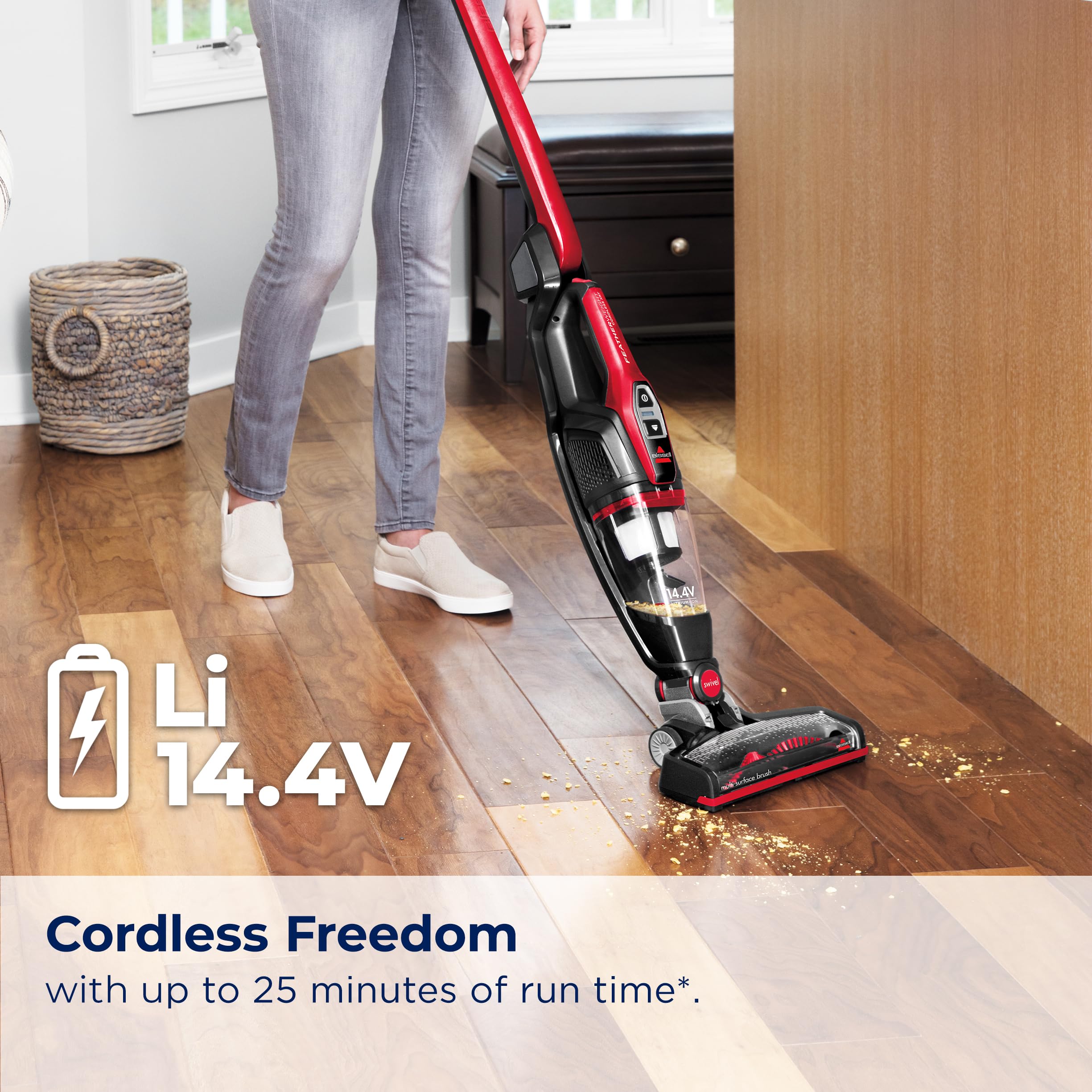 Bissell, 3079 Featherweight Cordless Xrt 14.4V Stick Vacuum