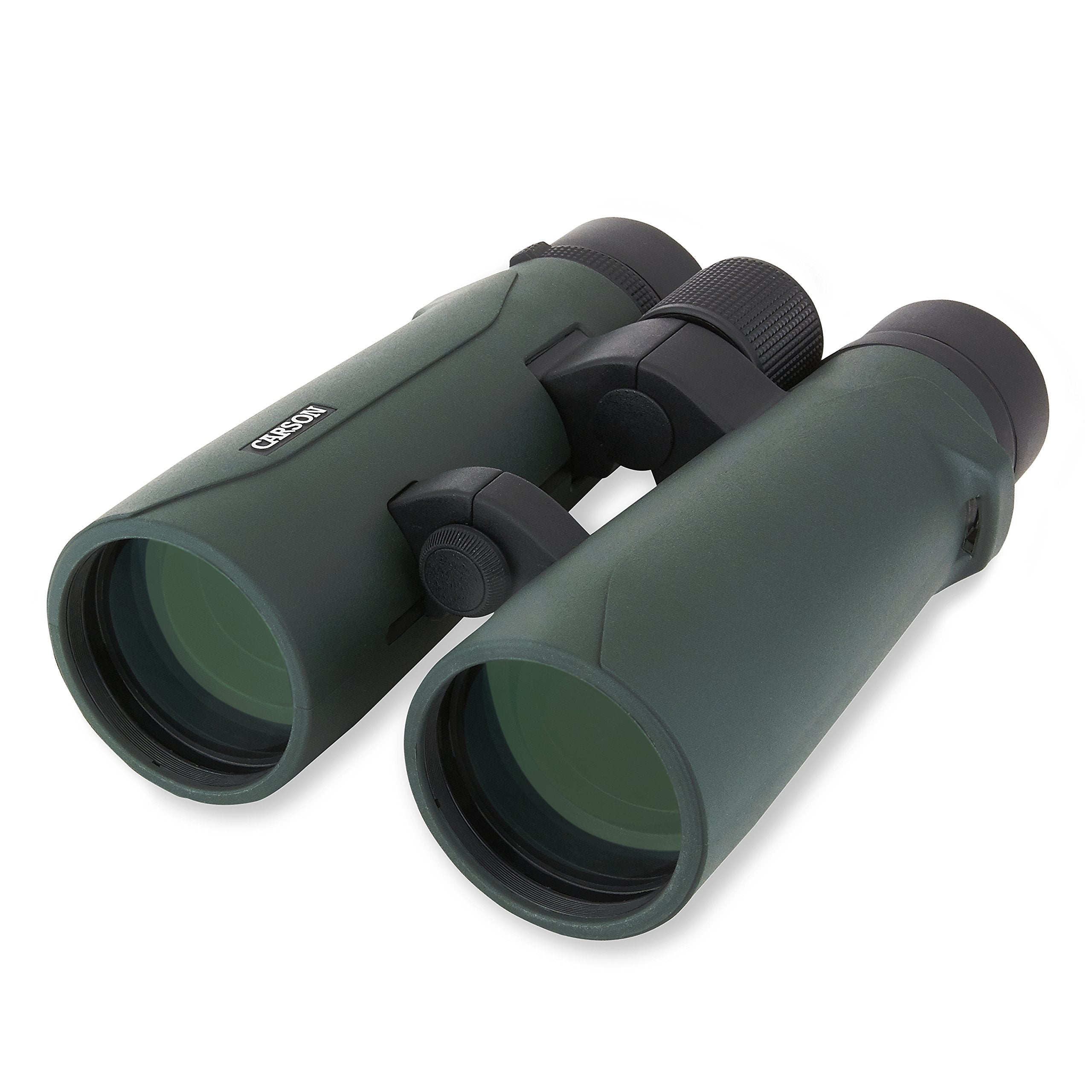 Carson Rd Series 10X50Mm Open Bridge Waterproof High Definition Full Sized Binoculars , Green, Xx Large