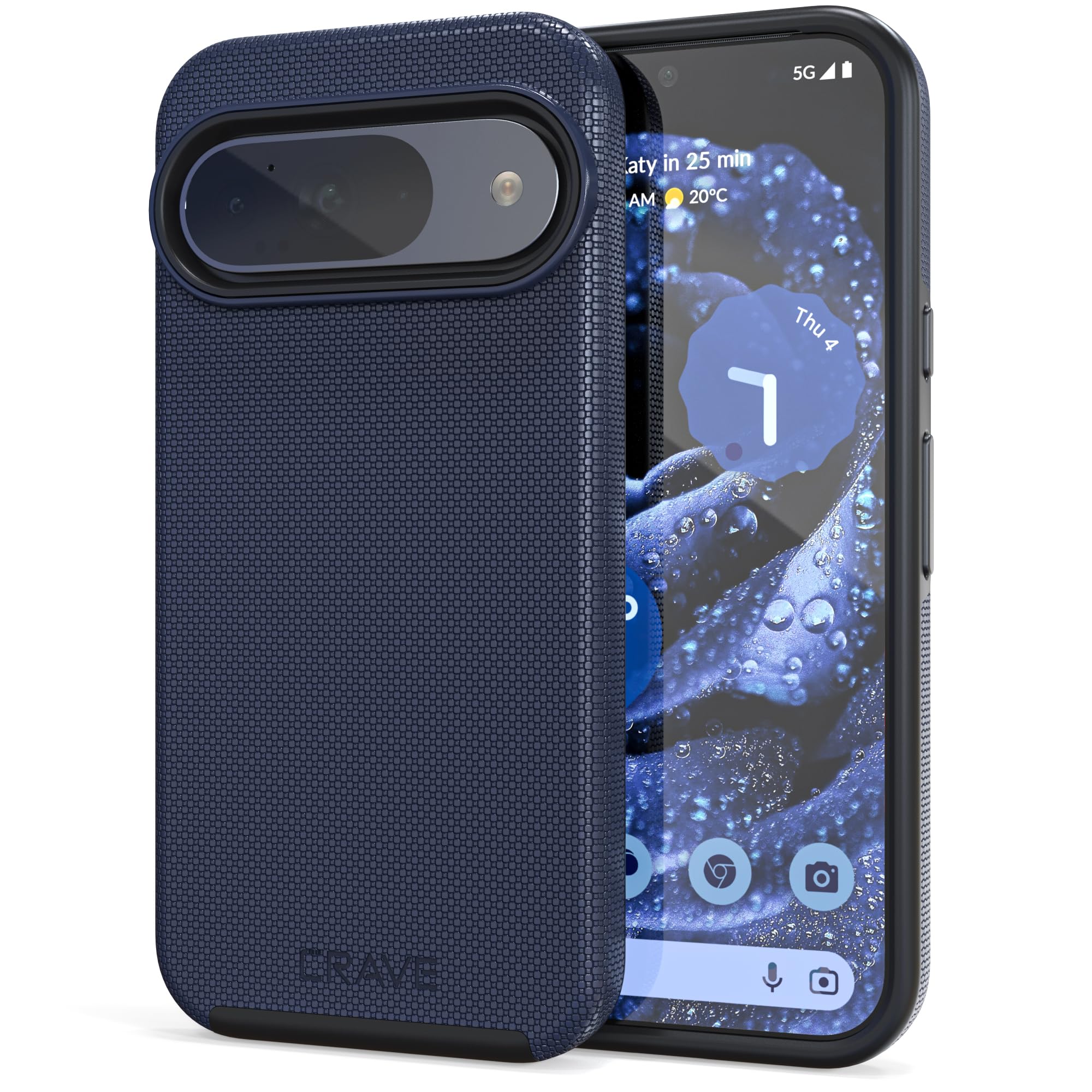 Crave Dual Guard For Google Pixel 9 Case And Pixel 9 Pro Case, Shockproof Protection Dual Layer Case For Google Pixel 9 And Pixe