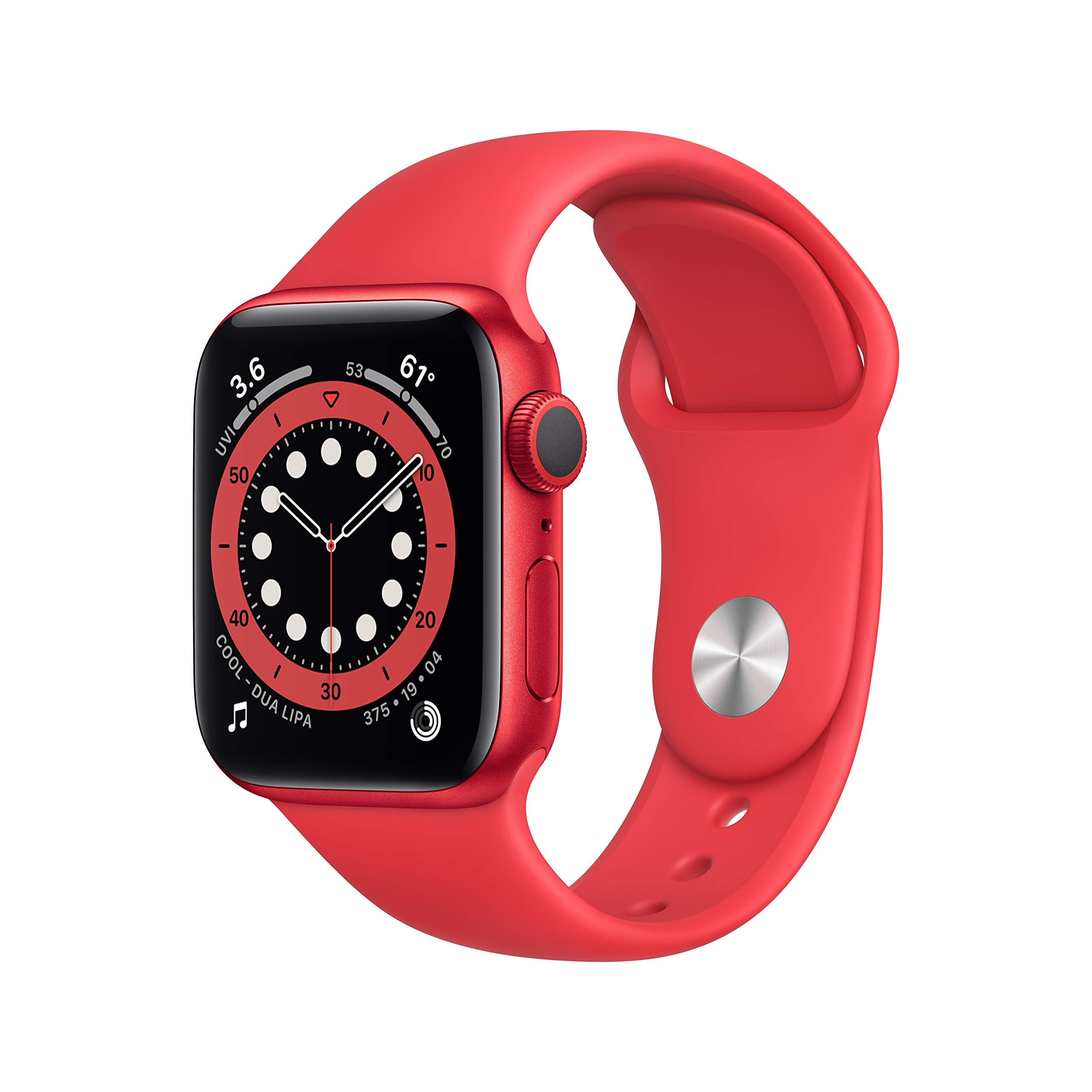 Apple Watch Series 6 (GPS, 40mm) - (Product) RED - Aluminum Case with (Product) RED - Sport Band