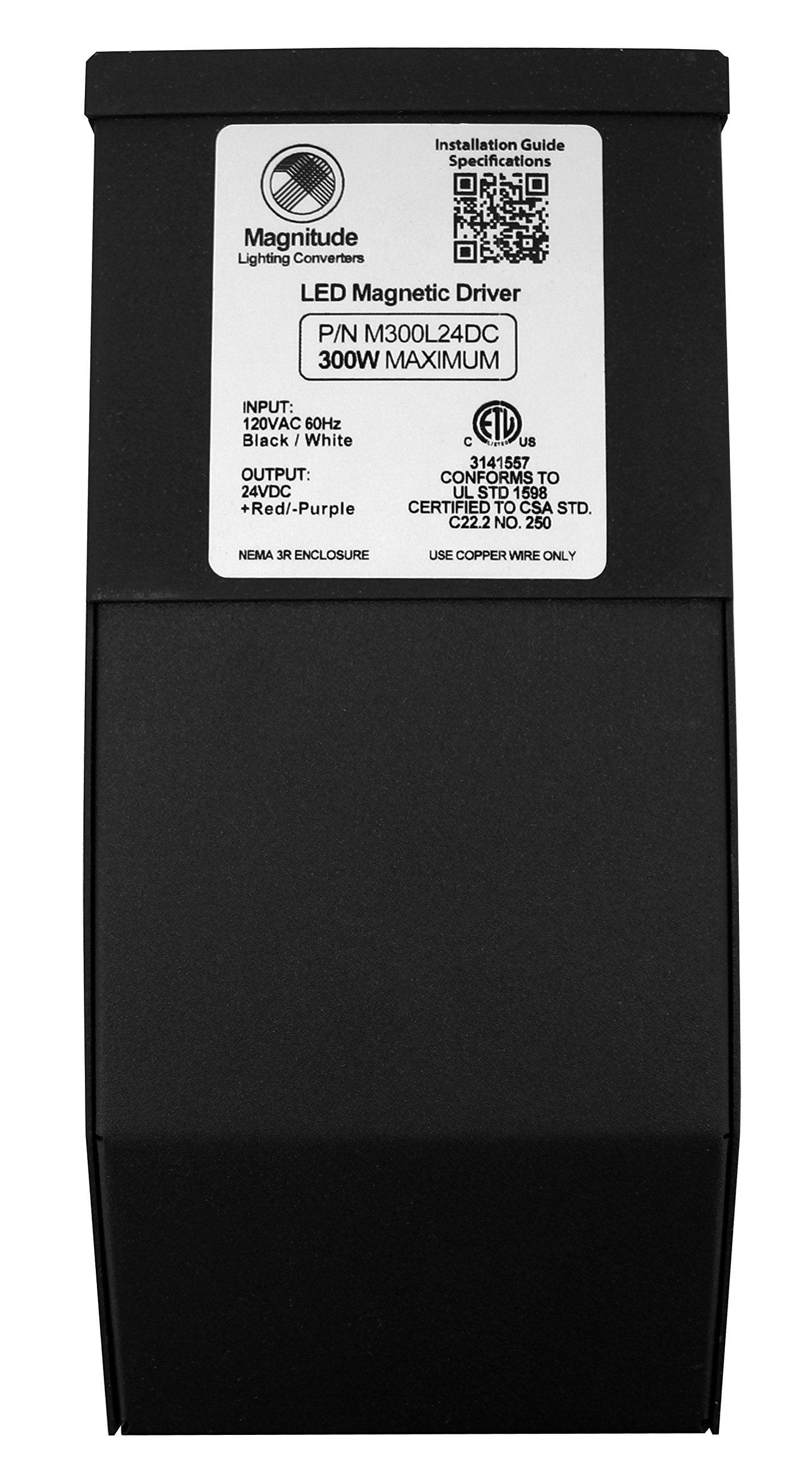 24V 300W Magnitude Magnetic Transformer M300L24Dc