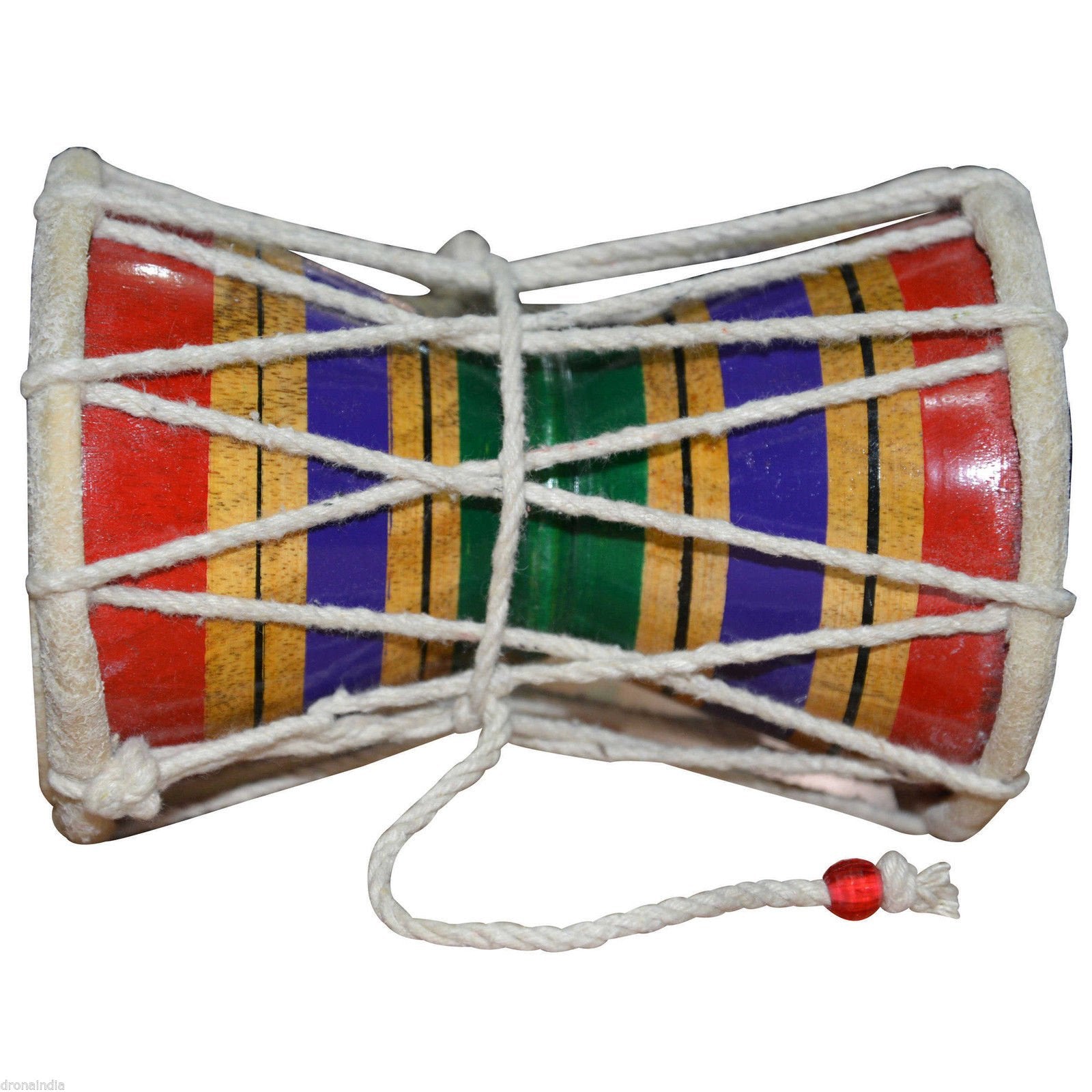 Damru Hand Percussion Indian Musical Instrument