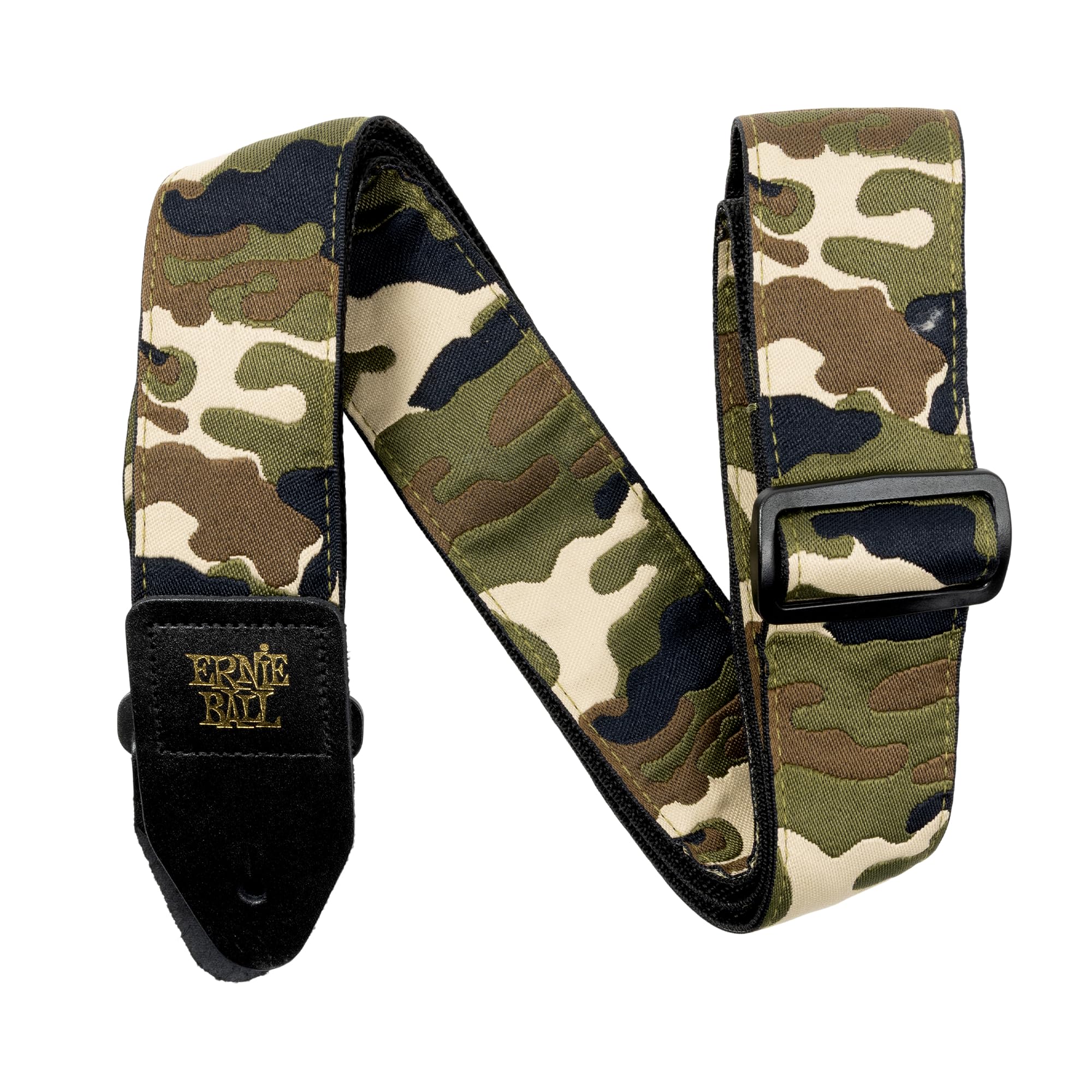 Ernie Ball Classic Jacquard Guitar Strap/Bass Strap - Vintage Camo
