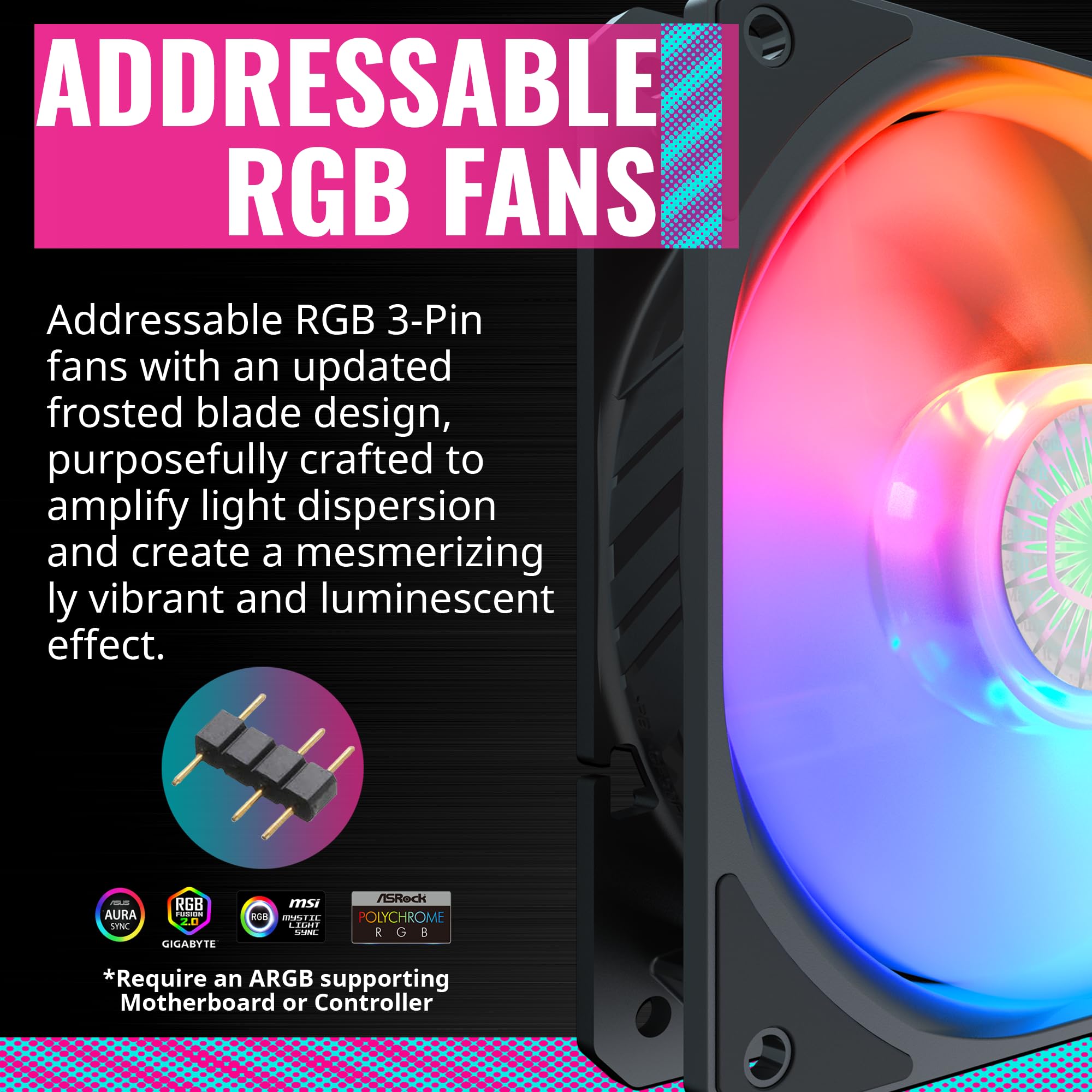 Cooler Master Td300 Mesh Micro Atx Tower With Polygonal Mesh Front Ana Removable Top Panel, Argb/Pwm Hub Tempered Glass, Dual Si