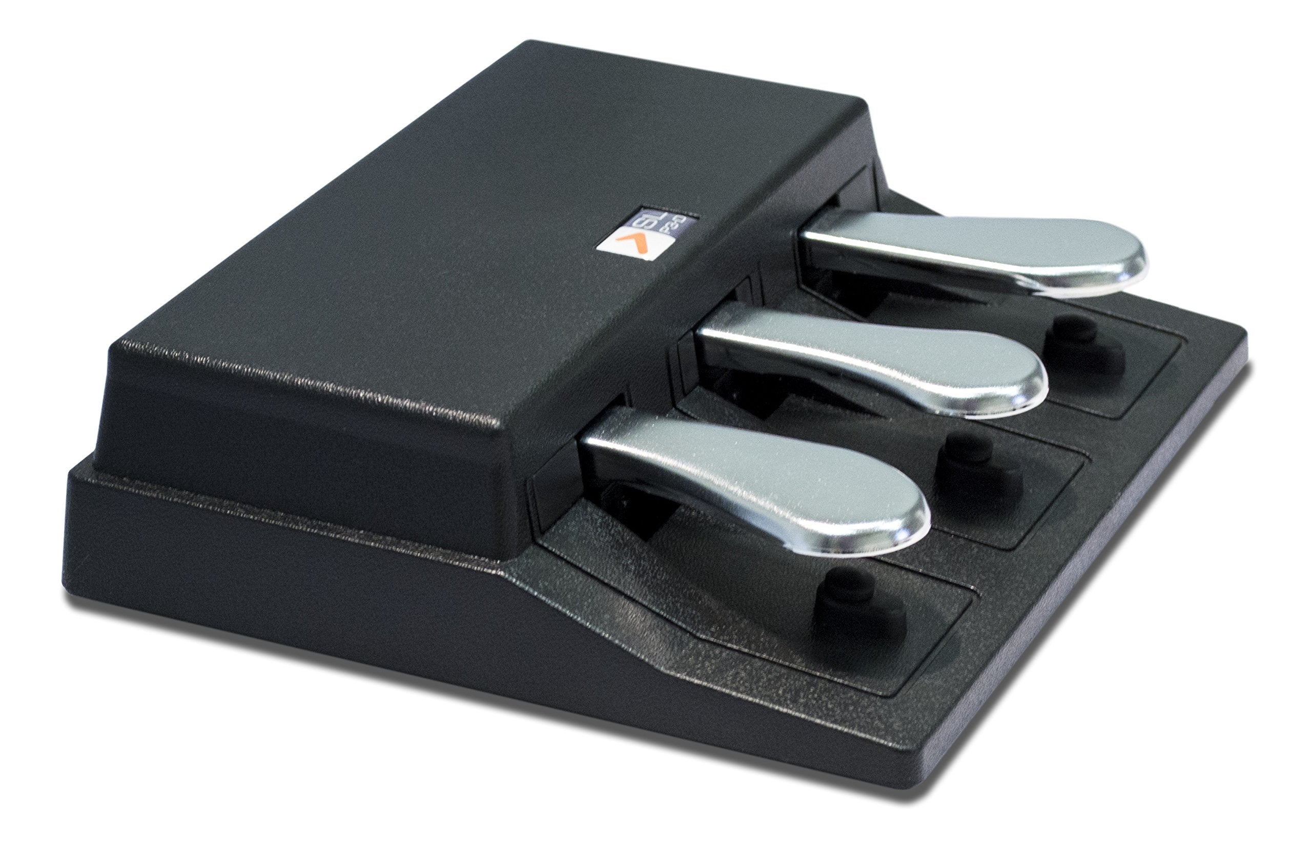 Studiologic Slp3 D Triple Pedal For Keyboards & Midi Controllers, Stereo Jack Connection