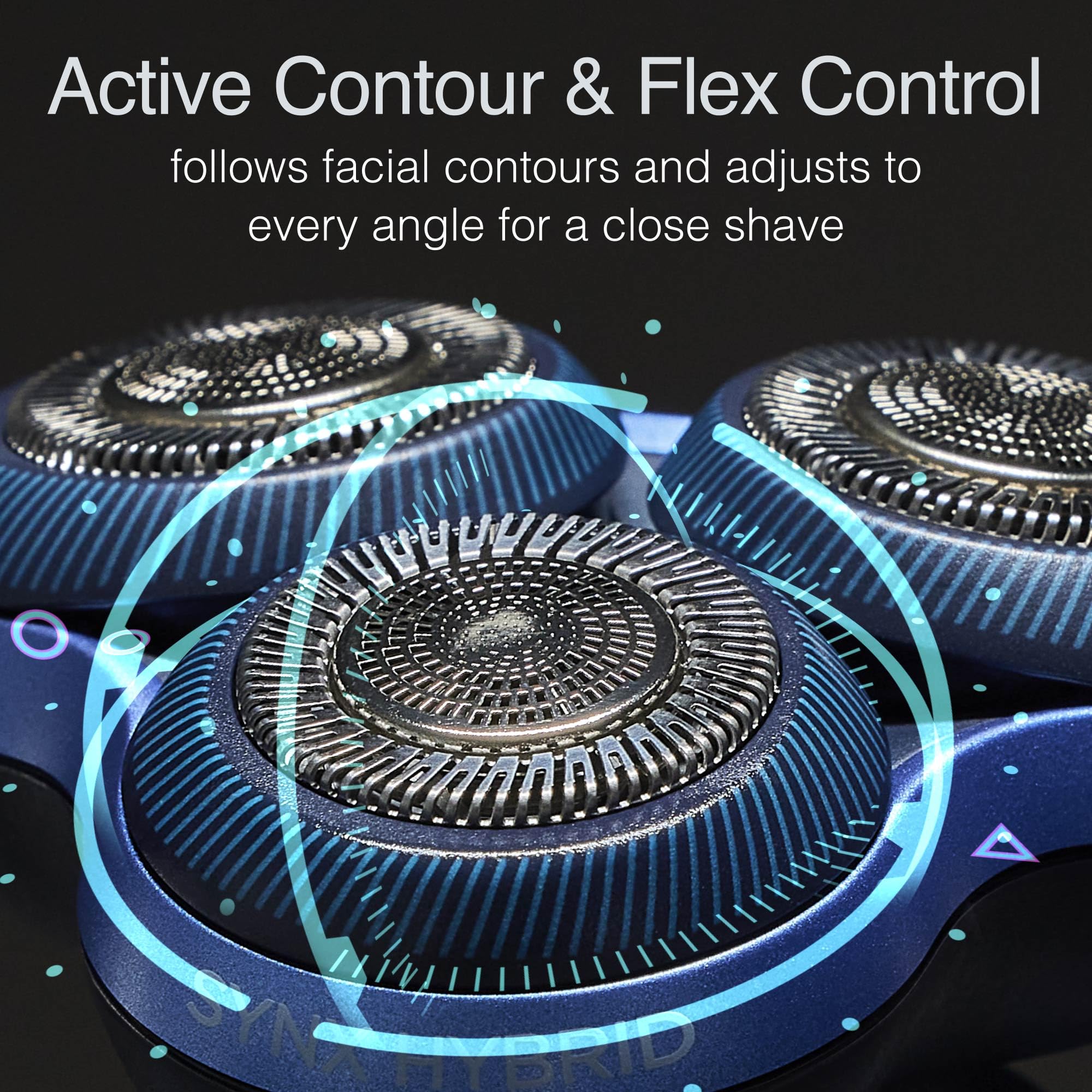 Remington Limitless X7 Shaver For Men, Titanium Blades And Power Sense Technology, Advanced Performance Foil Rotary Electric Sha