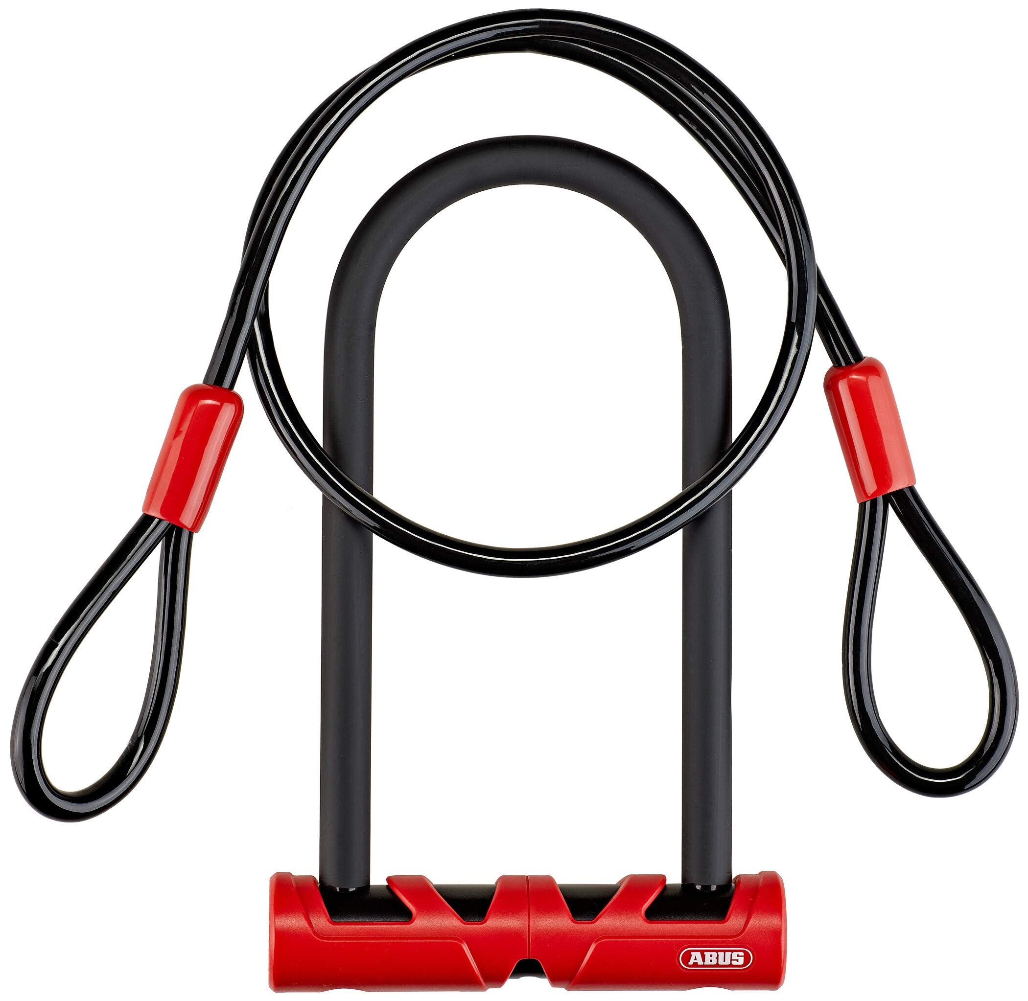 Abus 420/170Hb230+Ush+Cobra 10/120   Cavo Forcella Finale, Black, 23 Cm