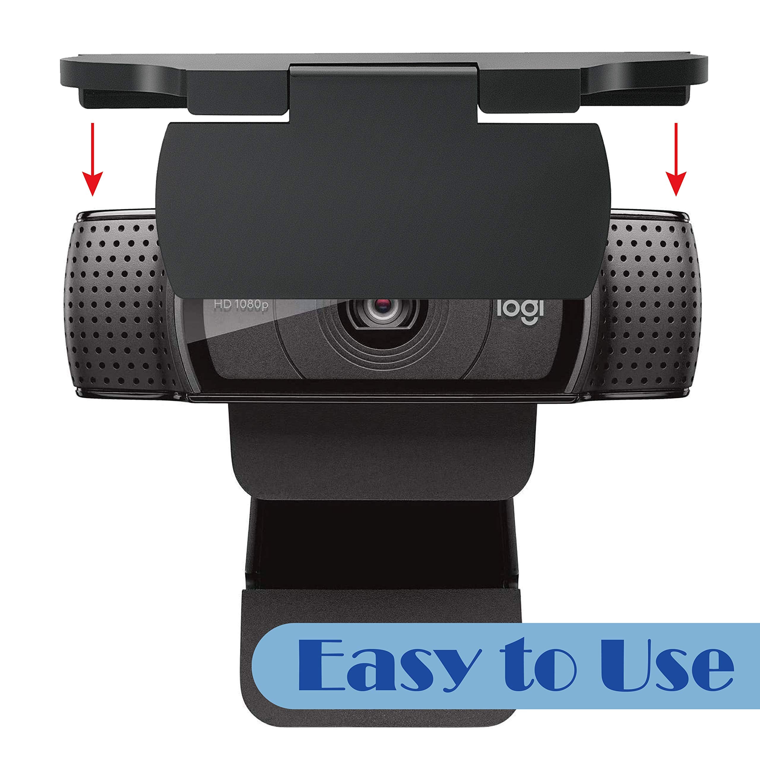 Imluckies Webcam Cover For Logitech C920/ C920X/ C930E/ C922X/ C922 Hd Pro Stream Webcam, Camera Privacy Shutter Cover Protect L