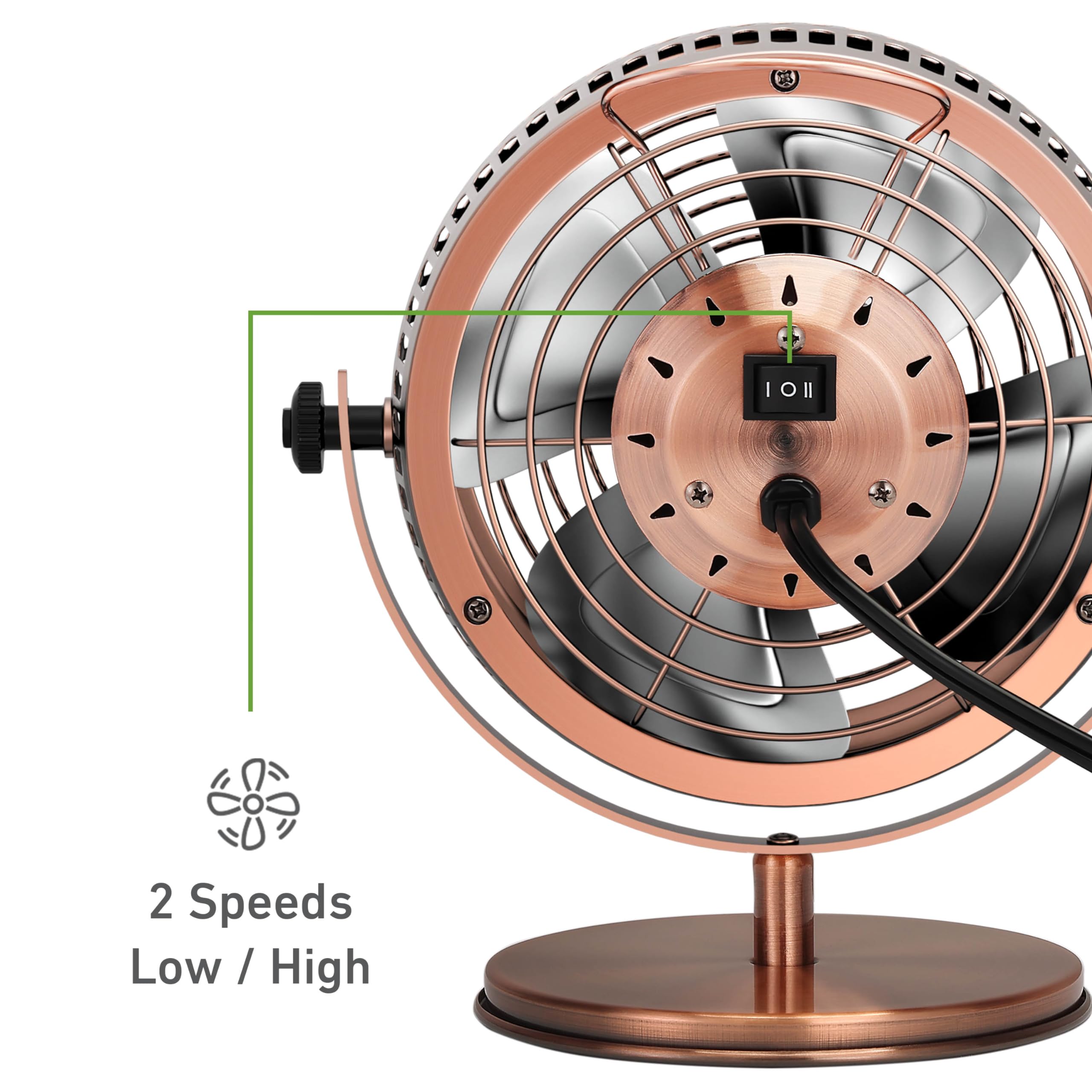 Holmes Heritage Table Fan - Thumbnail 3