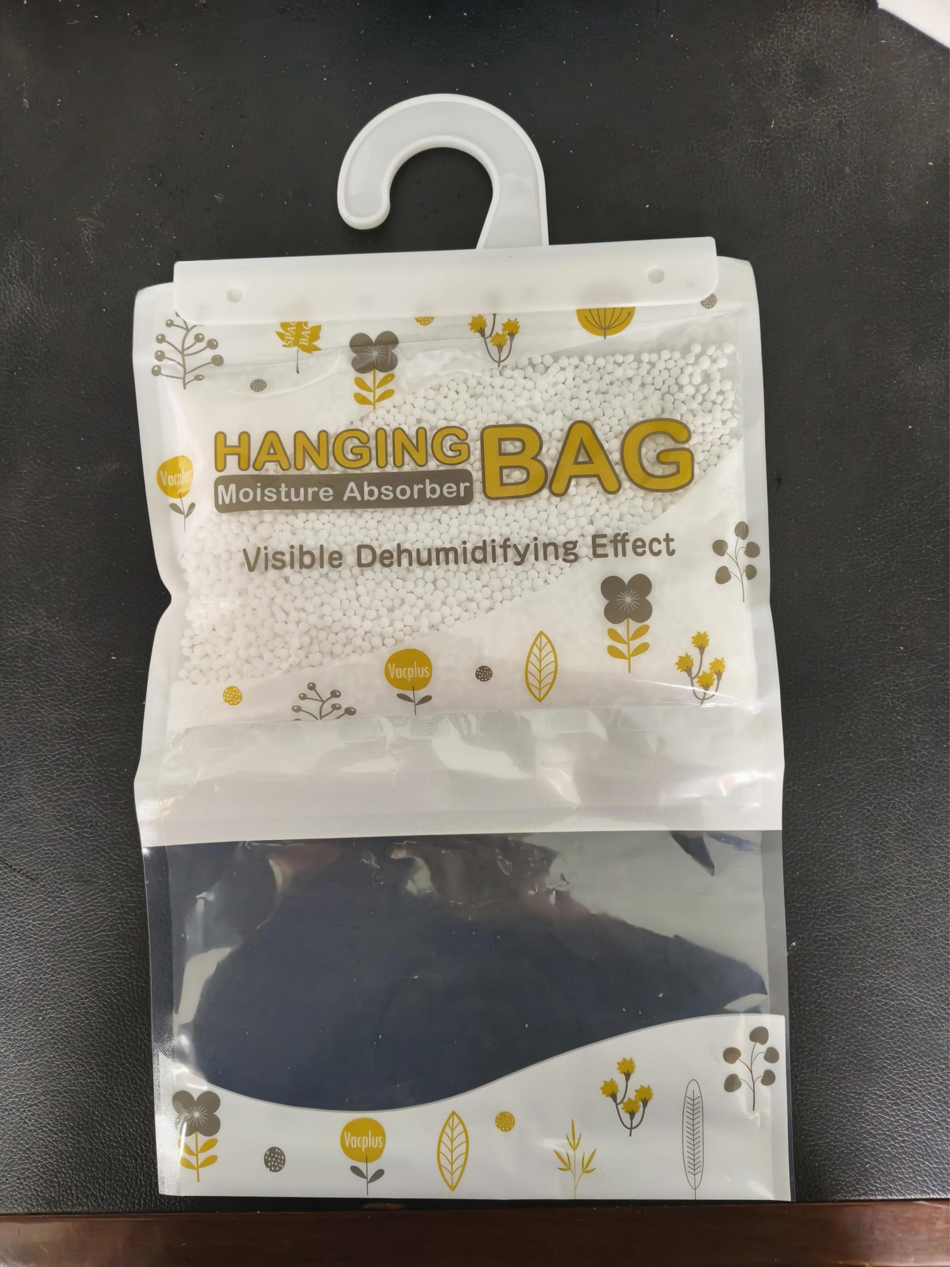 Vacplus Moisture Absorbers, Hanging Closet Dehumidifier Bags, Humidity Packs, Desiccant, Closet Dehumidifiers With Fragrance Fre