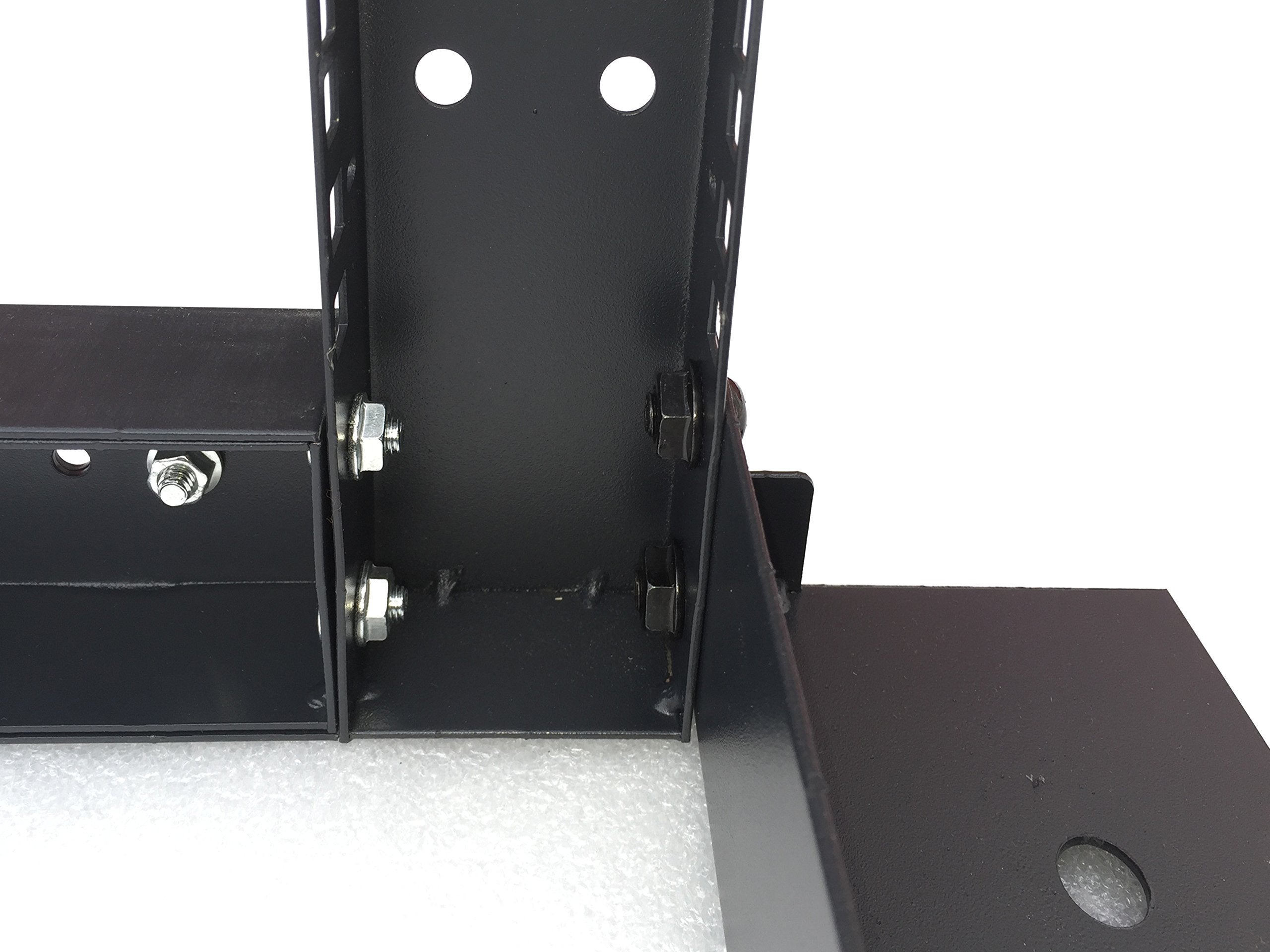 Sysracks 18U 4 Post Open Frame 19 Inch Network Server Rack Relay Cabinet Adjustable Depth 24' 37'