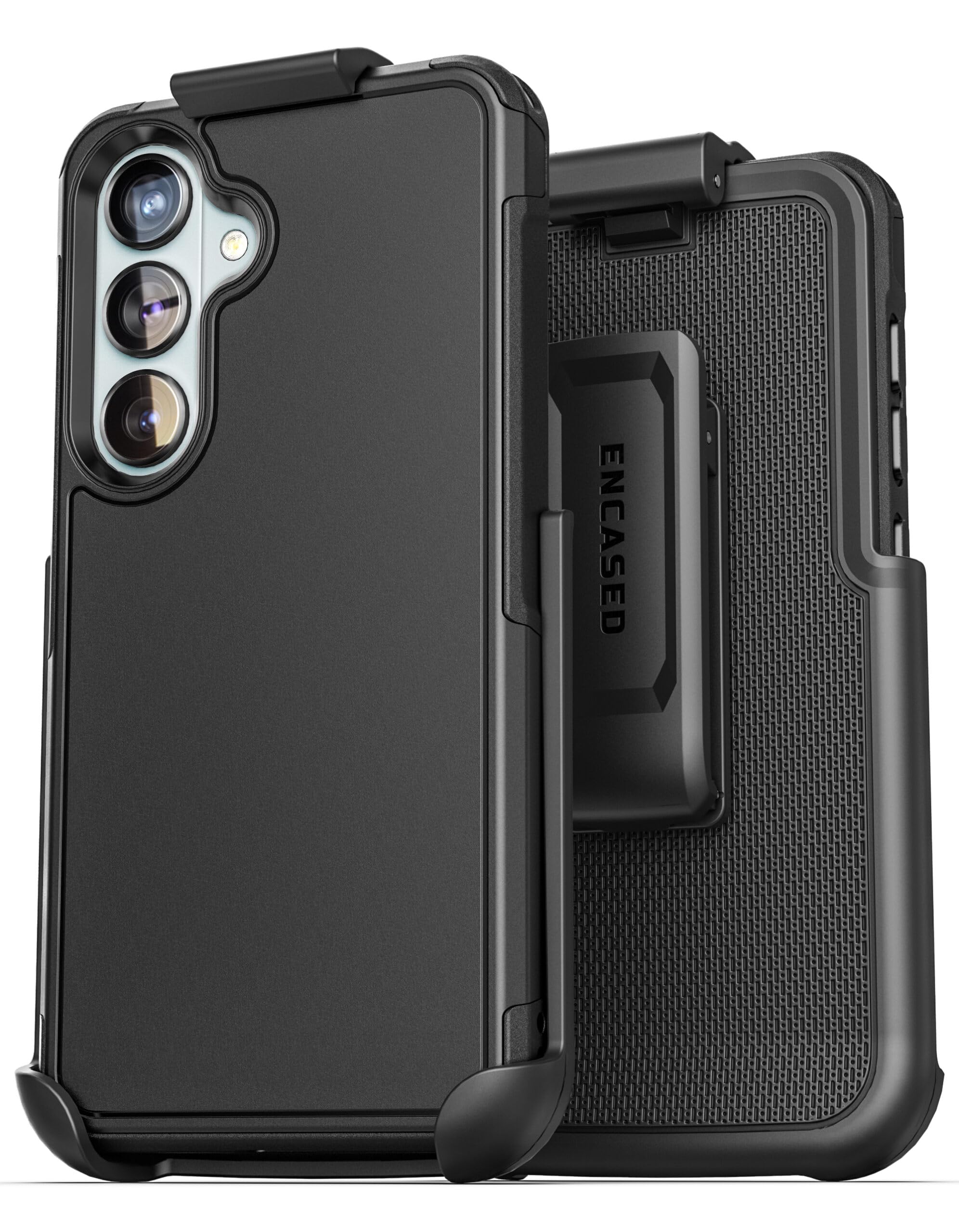 Encased Shockproof Case for Samsung Galaxy S26 with Belt Clip Holster (Compatible with MagSafe) Heavy Duty Rugged Protection (Ch