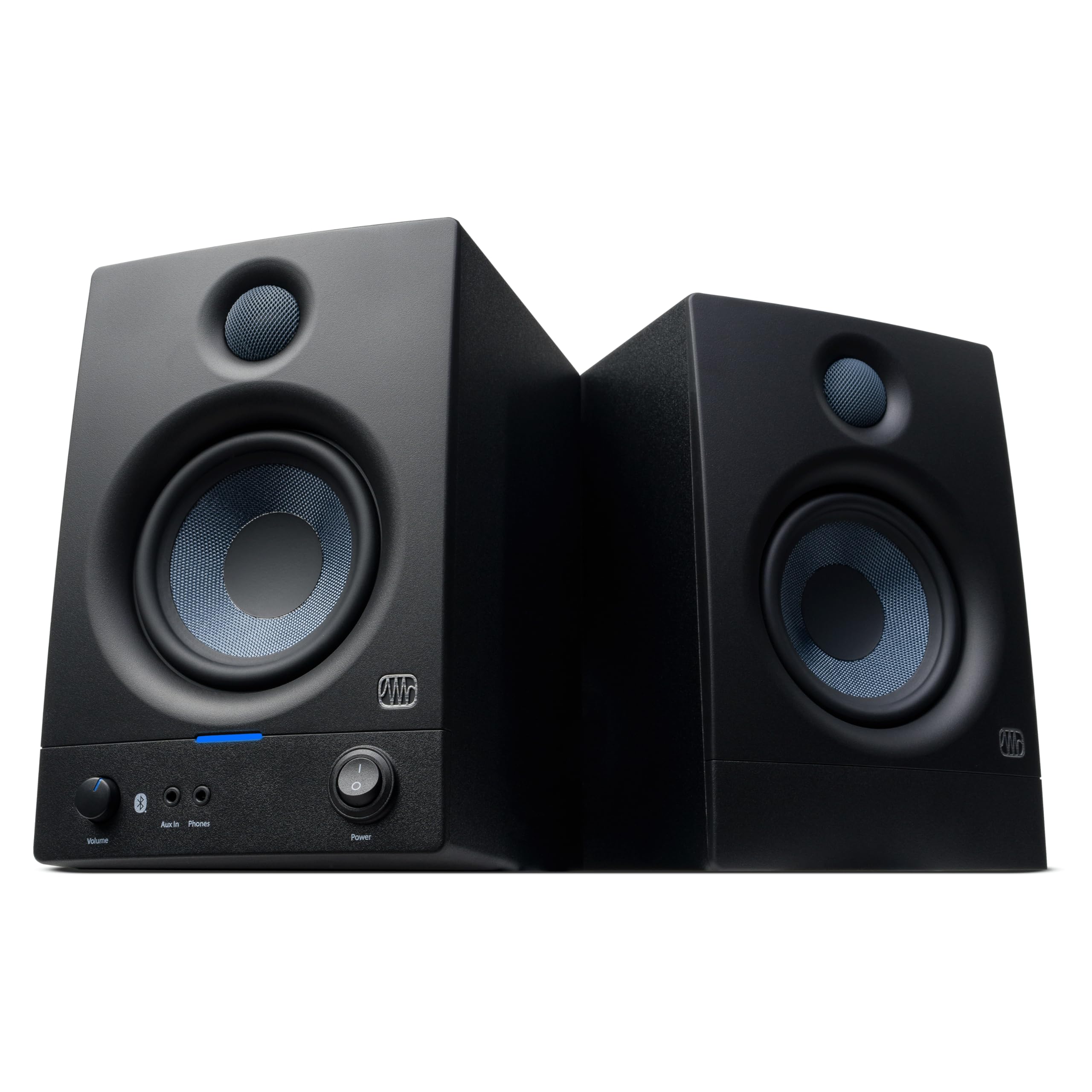 Presonus Eris 4.5Bt Bluetooth Studio Monitors, Pair   4.5'' Powered, Active Monitor Speakers For Near Field Music Production, Au
