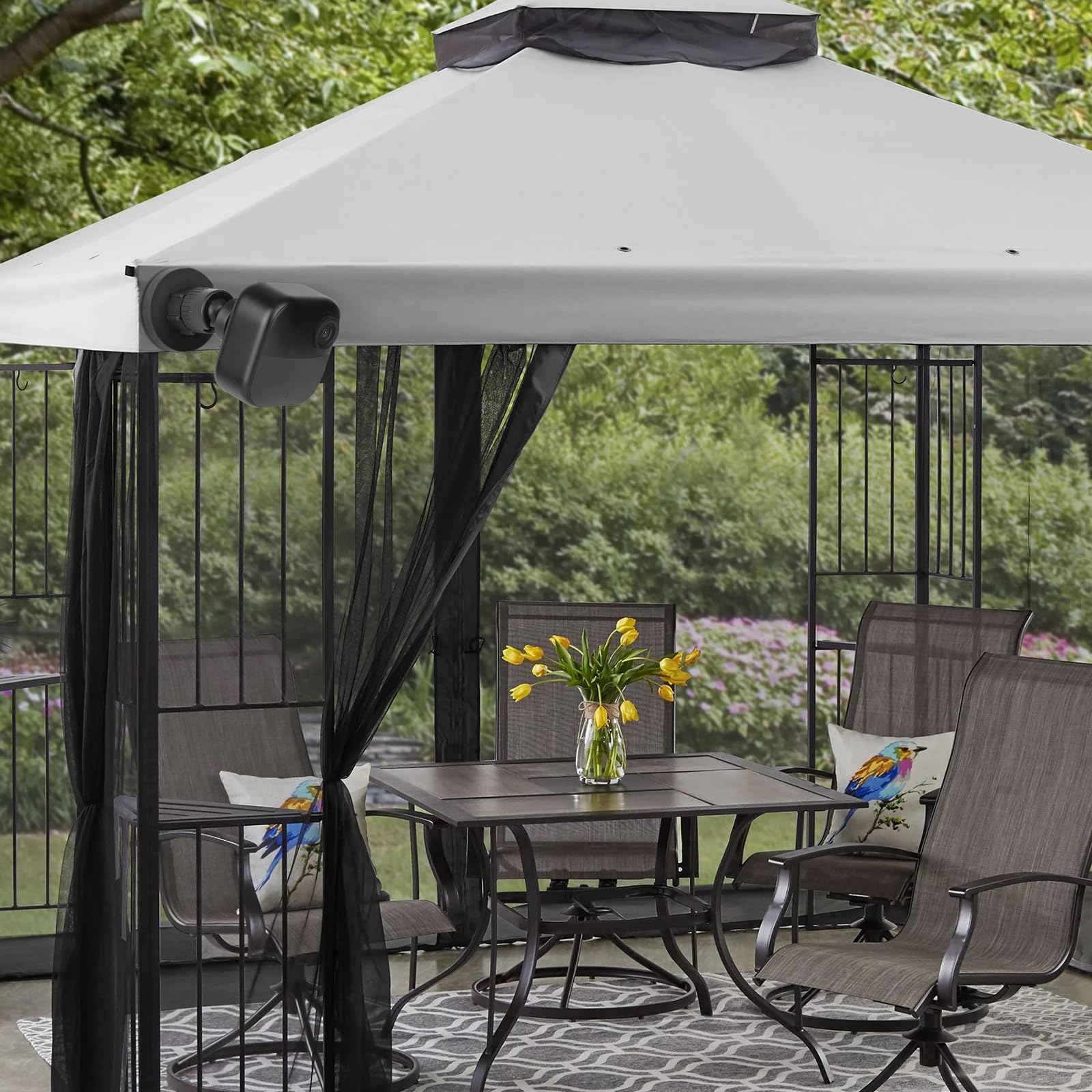 Itodos Magnetic Camera Mount Compatible With Blink Outdoor 4 (4Th Gen), Blink Outdoor (3Rd Gen) Xt3, Securely Attached To Steel Or Any Magnetic Surfaces Without Tools