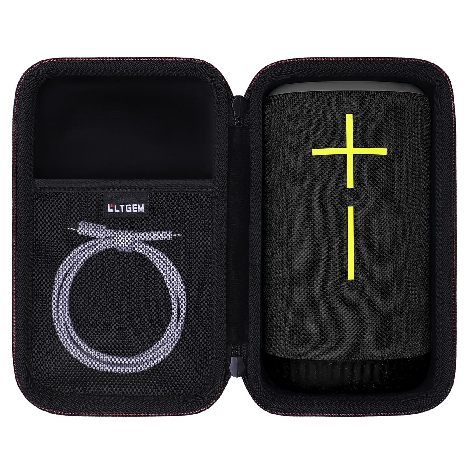 Ltgem Case Compatible With Ultimate Ears Everboom Portable Speaker, Black