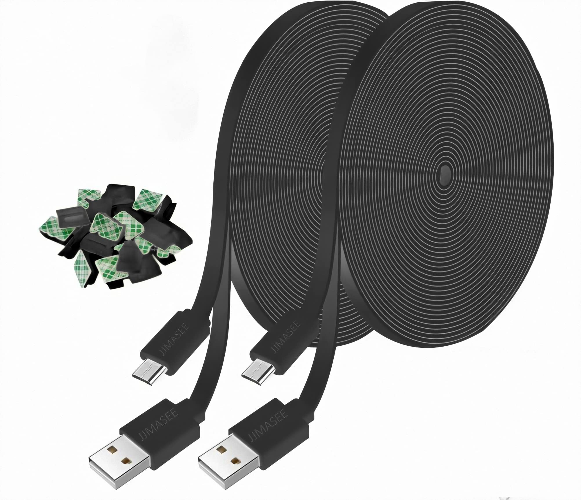 Jjmasee 10Ft Power Extension Cable For Wyze Cam V3/V4/Og/V3 Pro, Blink,Blink Mini Pan,Kasa,Arlo Essential,(Not For Wyze Pan V3),