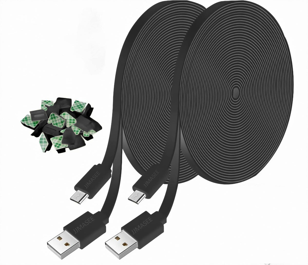 Jjmasee 10Ft Power Extension Cable For Wyze Cam V3/V4/Og/V3 Pro, Blink,Blink Mini Pan,Kasa,Arlo Essential,(Not For Wyze Pan V3),
