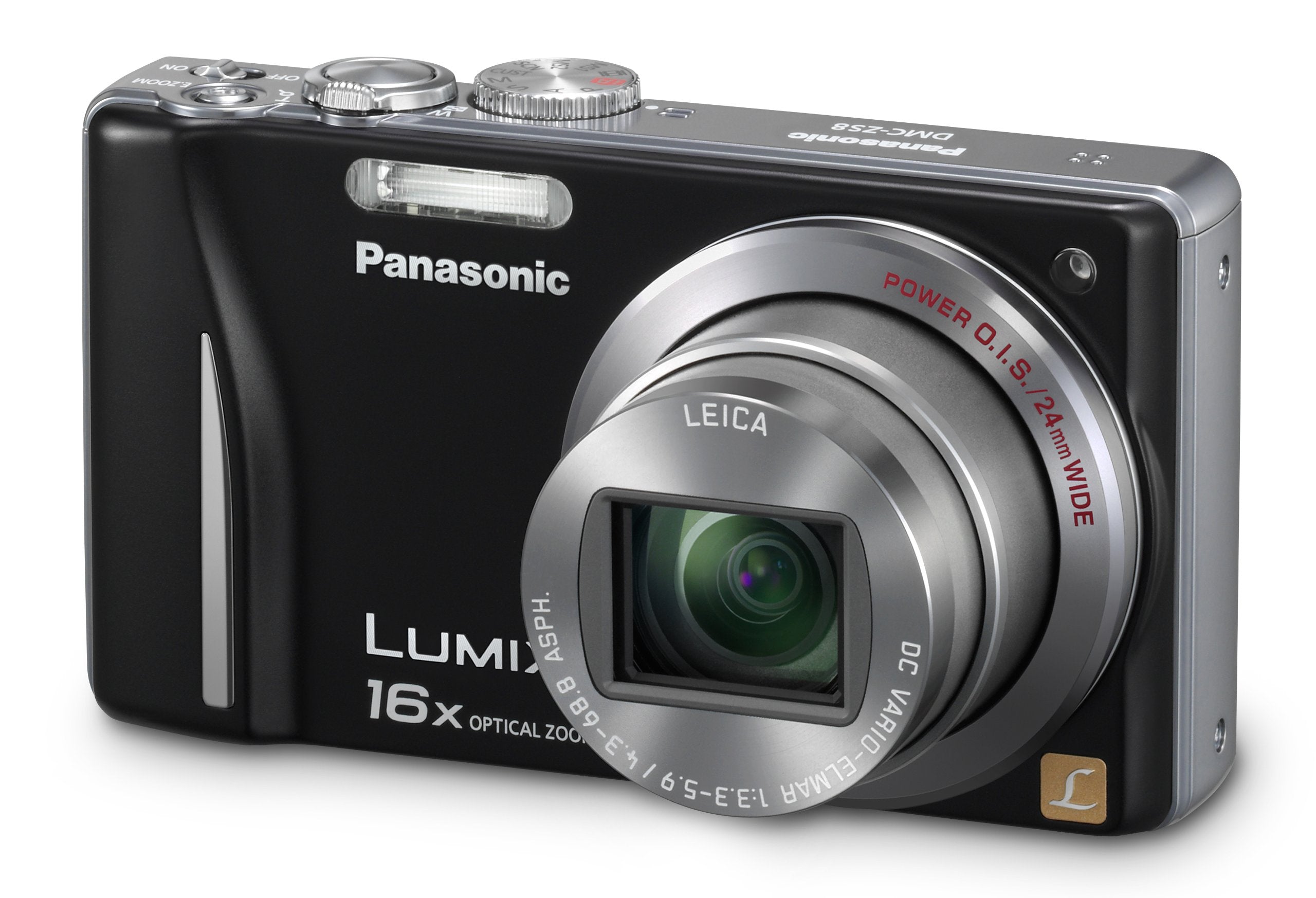Panasonic Lumix DMC-ZS8 14.1 MP Digital Camera with 16x Wide Angle Optical Image Stabilized Zoom and 3.0-Inch LCD (Black) (OLD M