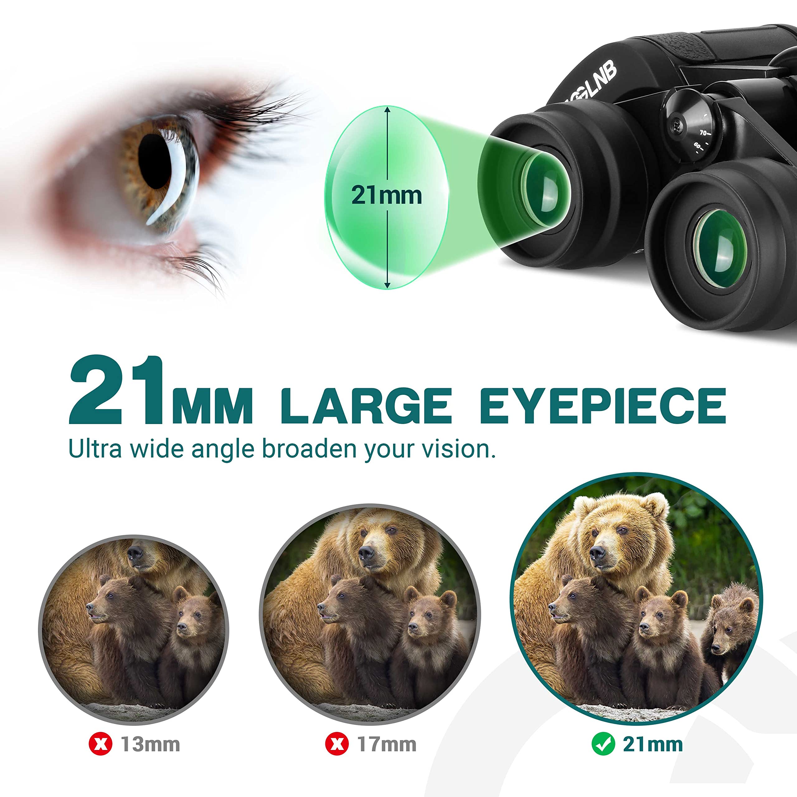 Esslnb 15 30X80 Zoom Astronomy Binoculars With Built In Tripod Mount Giant Binoculars With Phone Adapter And Case For Bird Watch