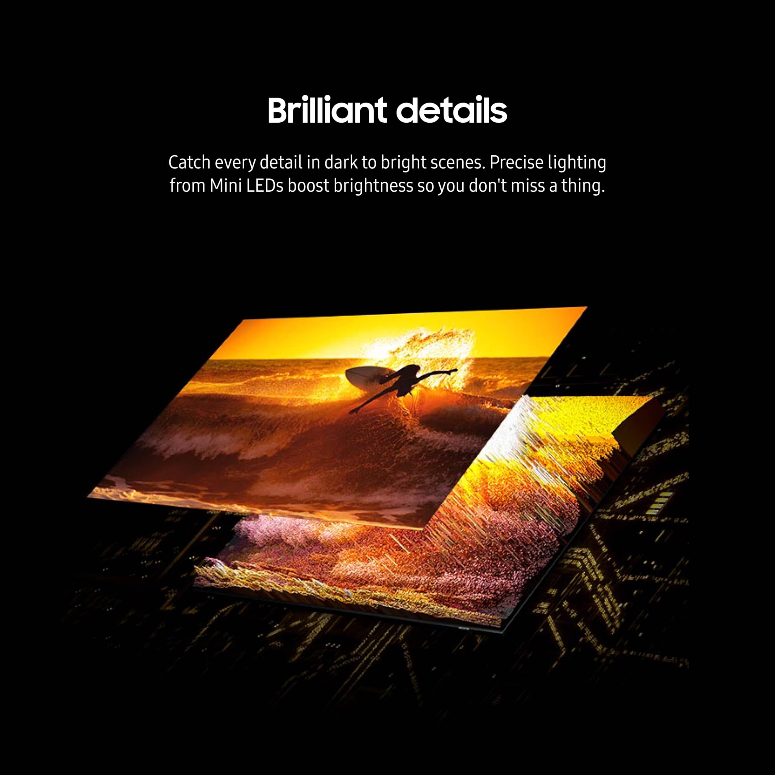 Samsung Qn75Qn85Dbfxza 75 Inch Neo Qled 4K Smart Tv With Dolby Atmos And An Austere 5S-4Khd2-2.5M V-Series 2.5M Premium 4K Hdr H