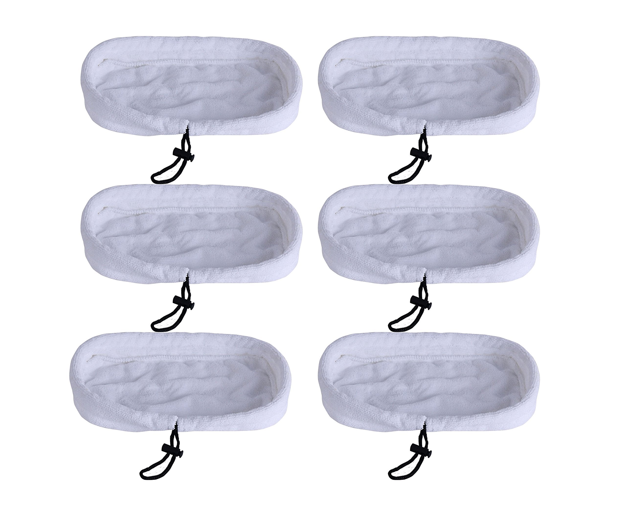 Surrgound Microfiber Mop Pads Fit For Bissell Steam Mop 1867 & Morphy Richards 720020, Compatible With Part # 203 2158, 2032158,