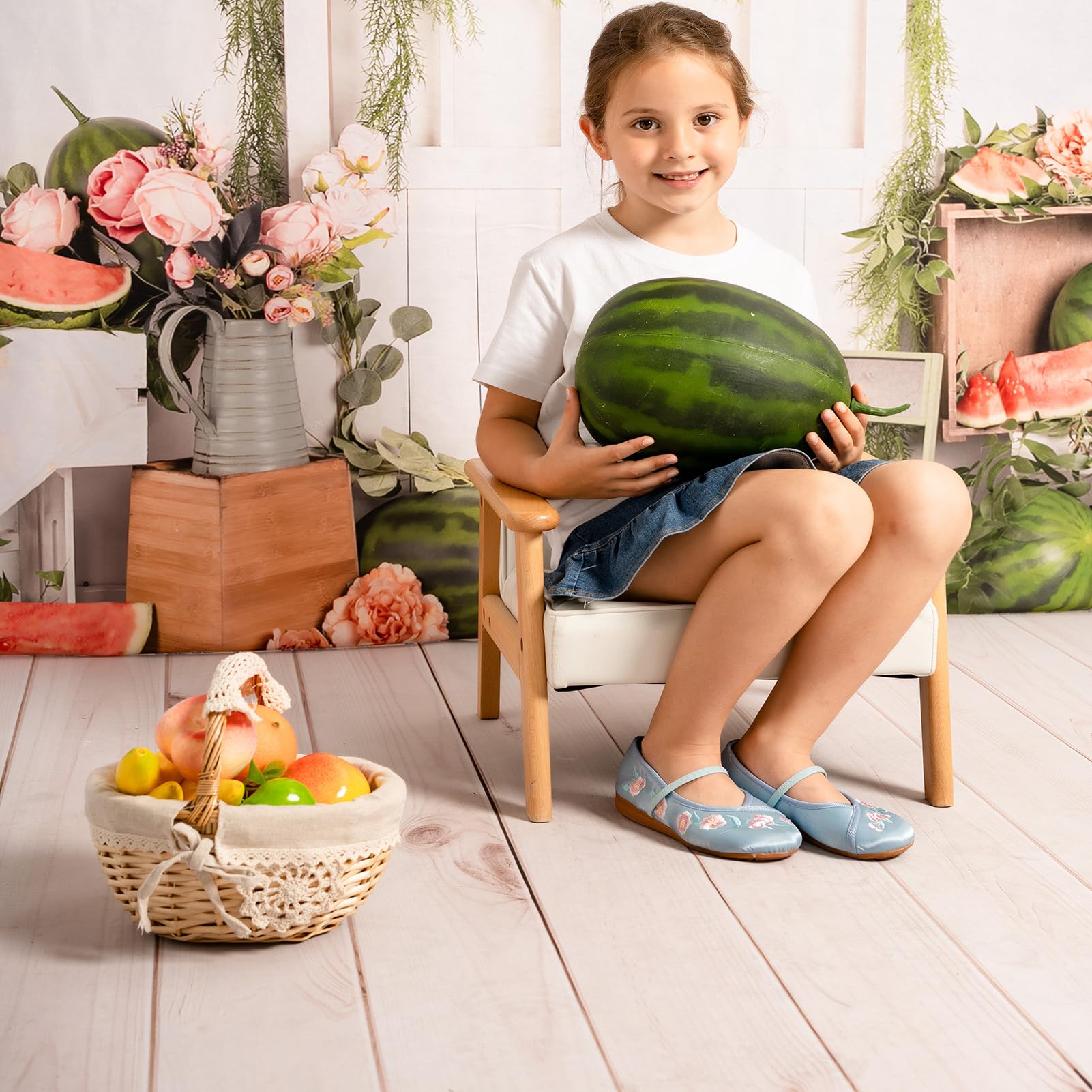 Kate Photography Floor Mats White Wood Mat Floor Backdrop Rubber Flooring Mat For Newborn Photography Props Photography Studio 5