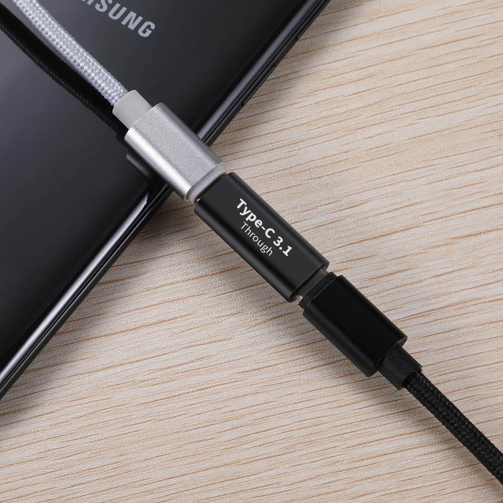 Haoquoou Usb C Adapter (4 Pcs), Supports Charging And Data Transfer Expansion, The Rate Is Up To 10Gbps, Compatible With Type C