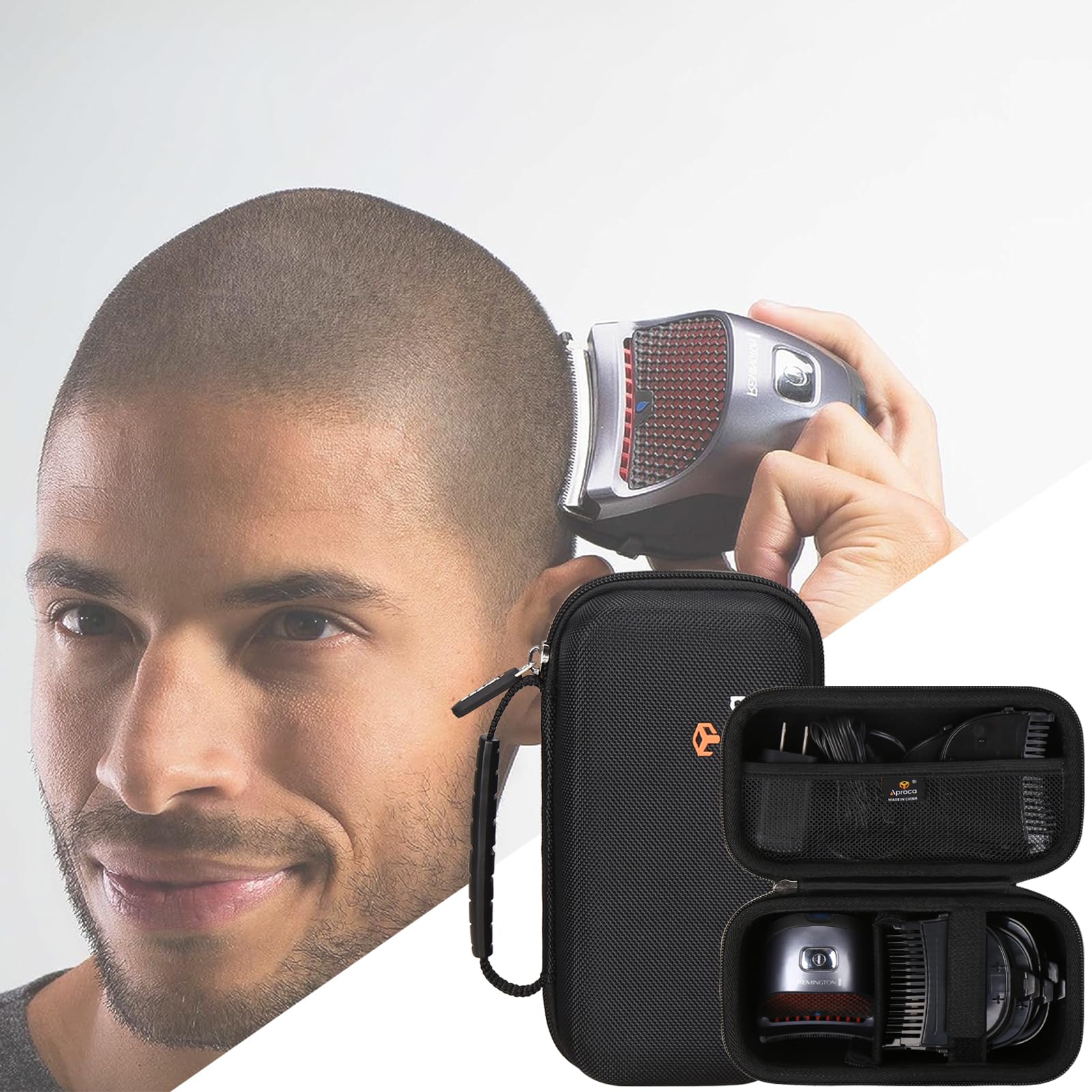 Aproca Hard Travel Storage Protective Case, For Remington Hc4250 Shortcut Pro Self-Haircut Kit Hair Trimmers Clippers