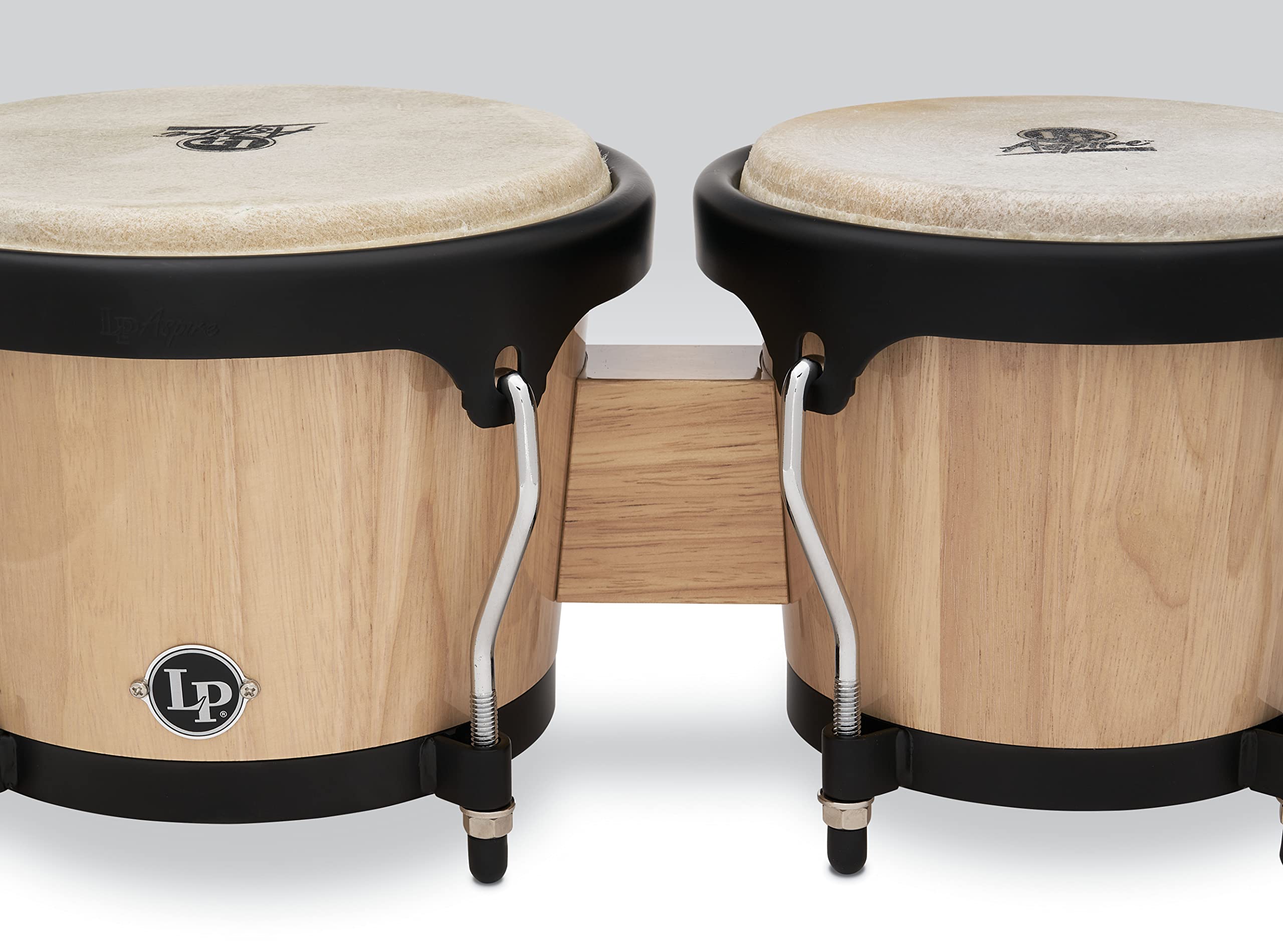 LP ASPIRE Series Wood Bongos Natural LPA601-AW