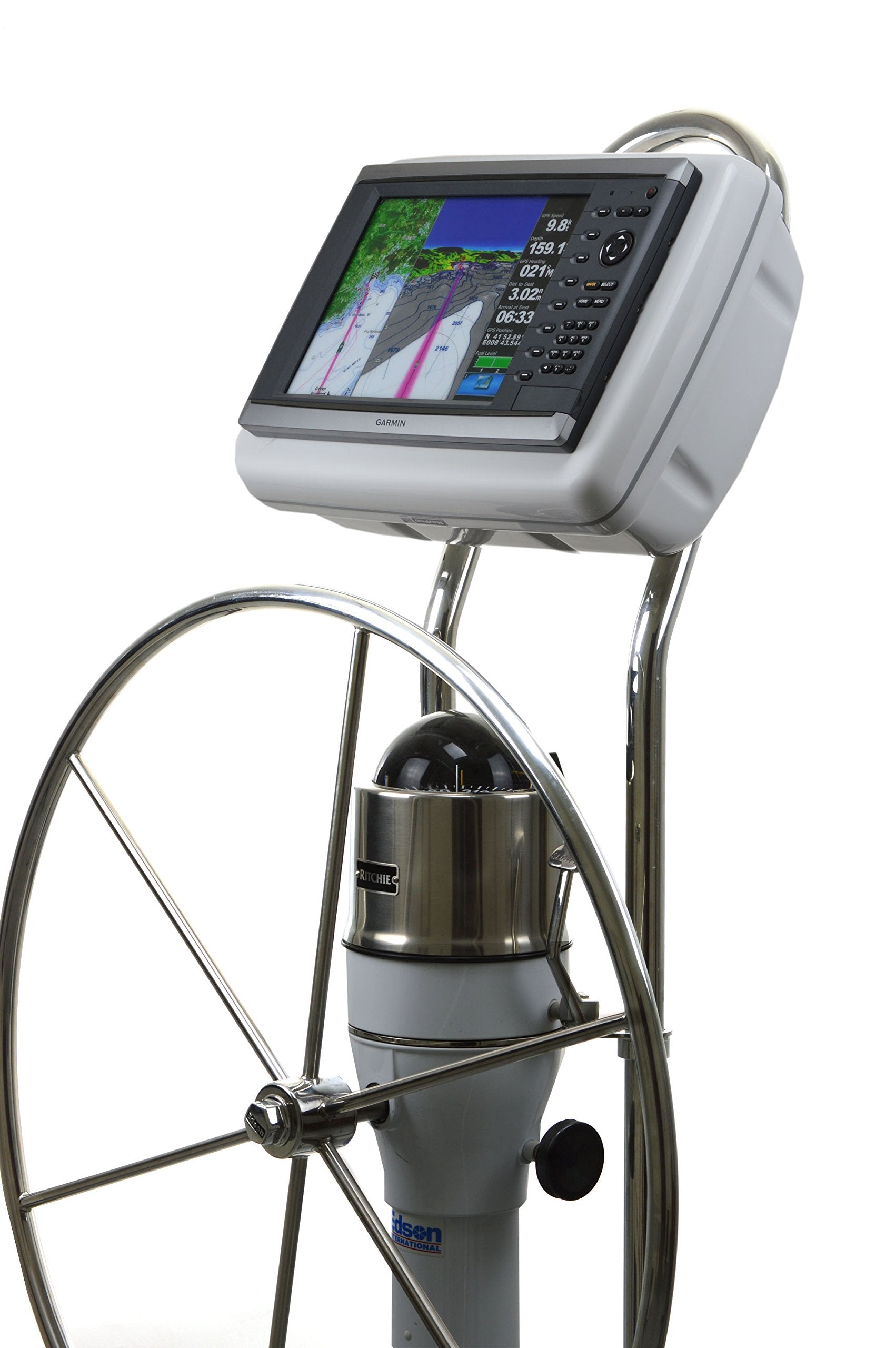 Navpod Gp1032 Sailpod Pre Cut For Garmin 6012/6212 For 9.5'' Wide Guard