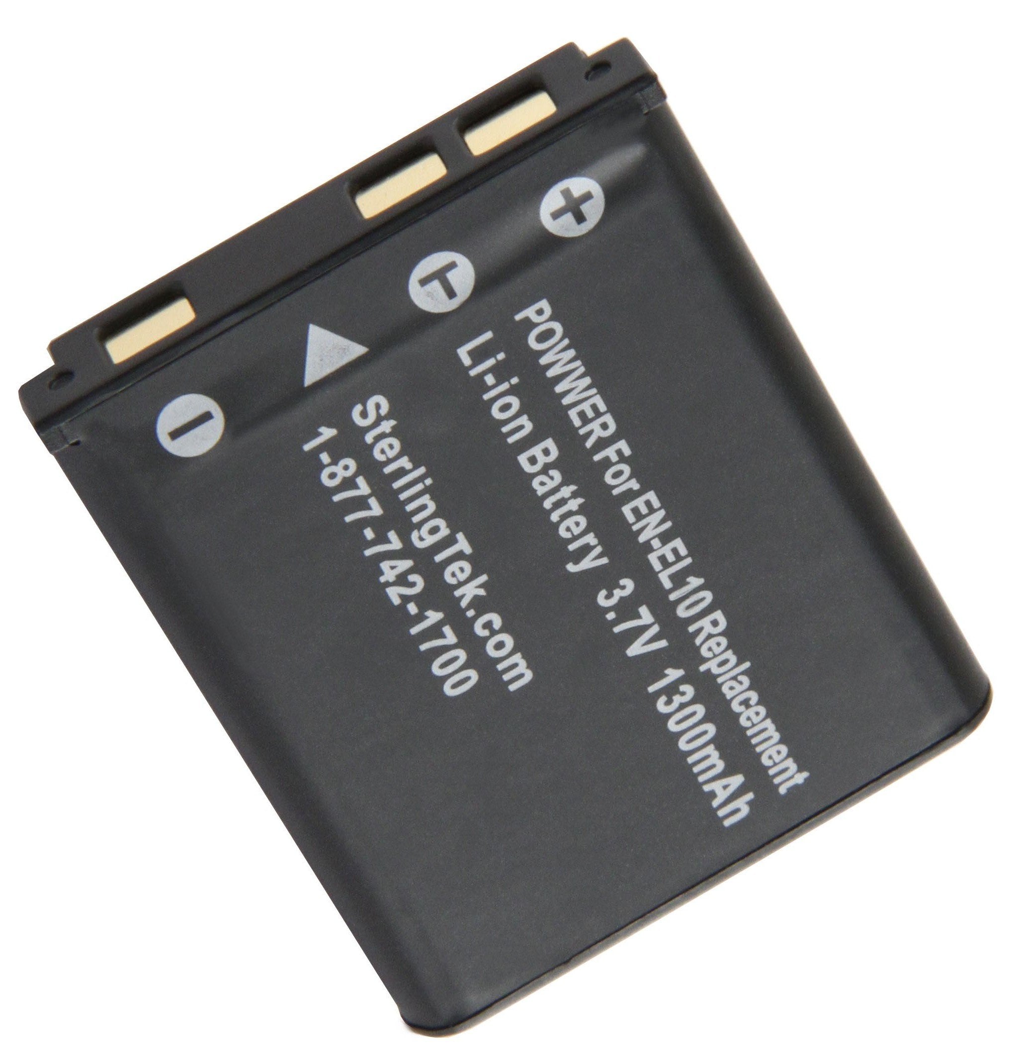 Stk En El10 Battery For Nikon Coolpix S3000, S4000, S220, S570, S210, S230, S60, S205, S80, S200, S600, S5100, S520, S700, S500,