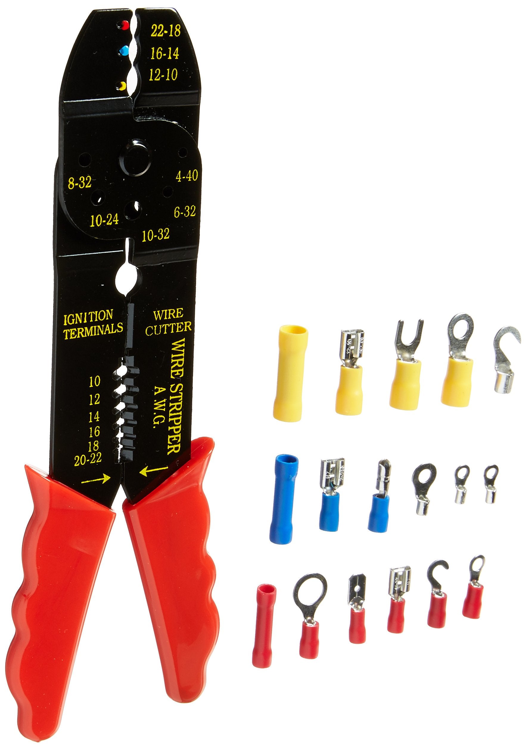 44 Piece Terminal Kit & Crimping Tool