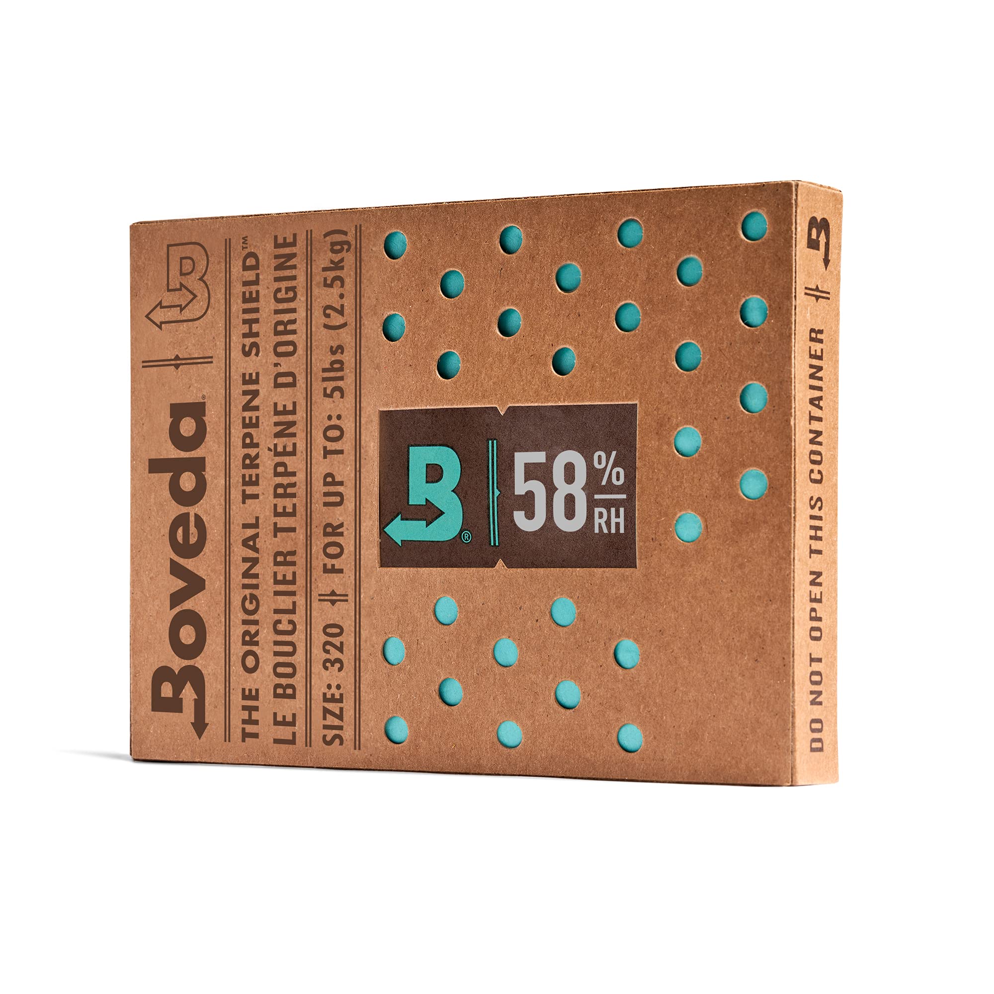Boveda 58% Two Way Humidity Control Pack For Storing 5 Lb   Size 320   Single   Moisture Absorber For Storage Containers   Humid