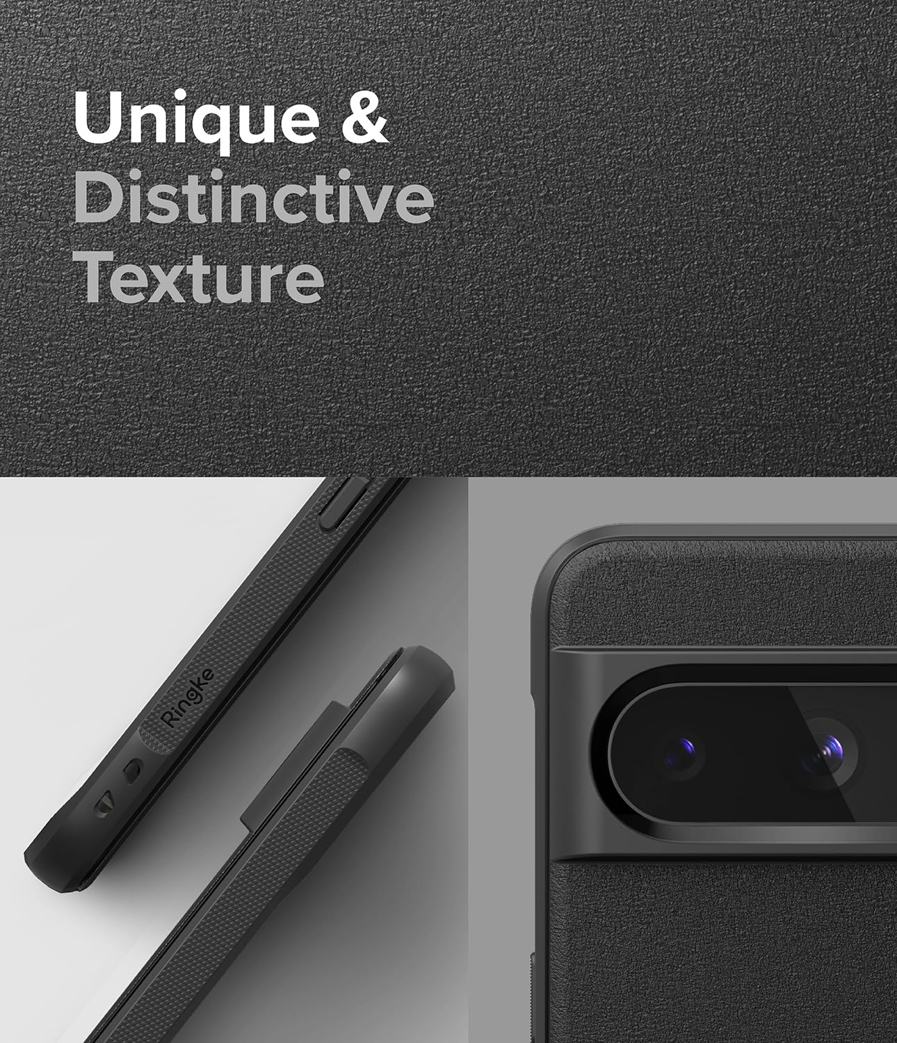 Ringke Onyx [Feels Good In The Hand] Designed For Google Pixel 8 Pro Case, Anti Fingerprint Technology Prevents Oily Smudges Non